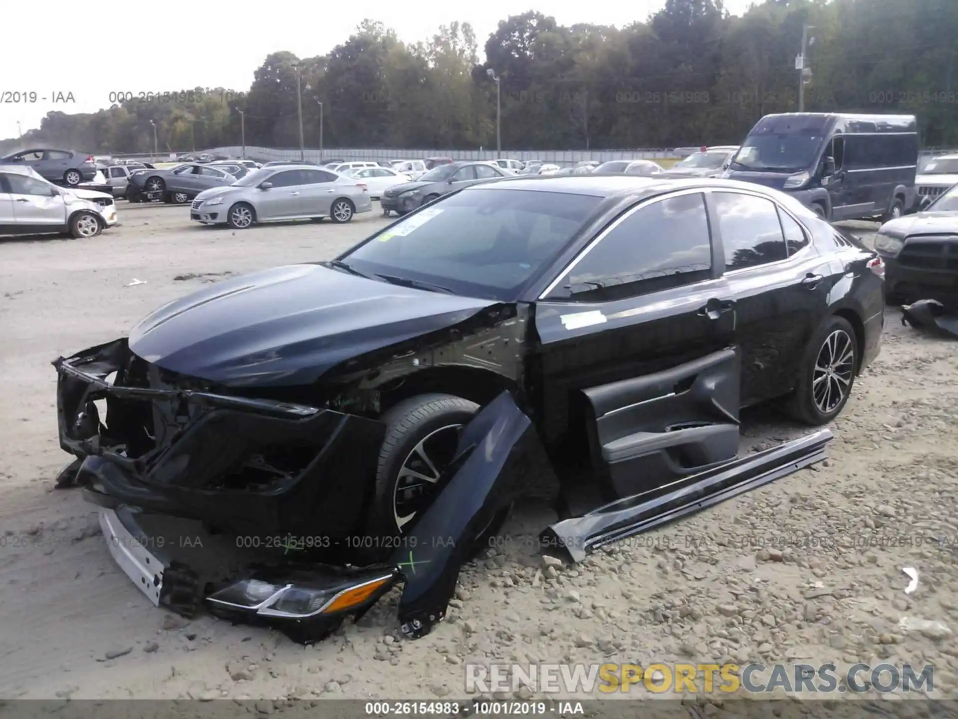 2 Photograph of a damaged car 4T1B11HK8KU188727 TOYOTA CAMRY 2019