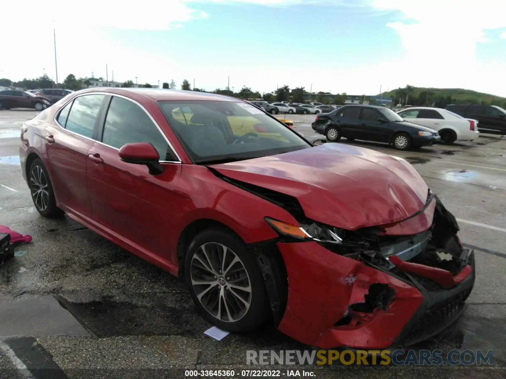 1 Photograph of a damaged car 4T1B11HK8KU189215 TOYOTA CAMRY 2019