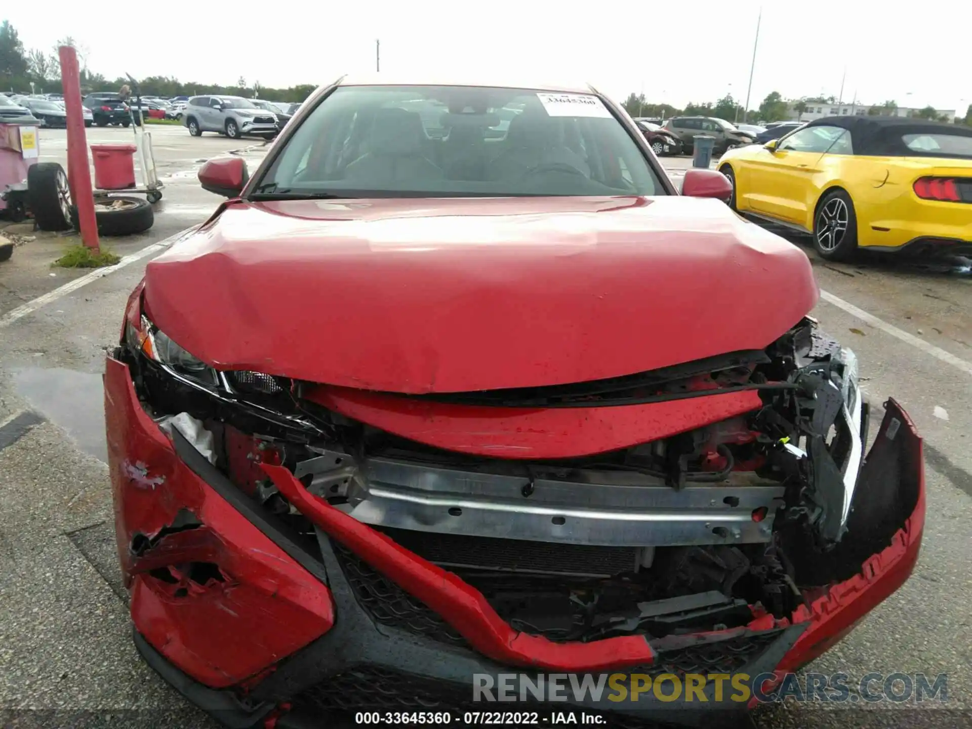 6 Photograph of a damaged car 4T1B11HK8KU189215 TOYOTA CAMRY 2019