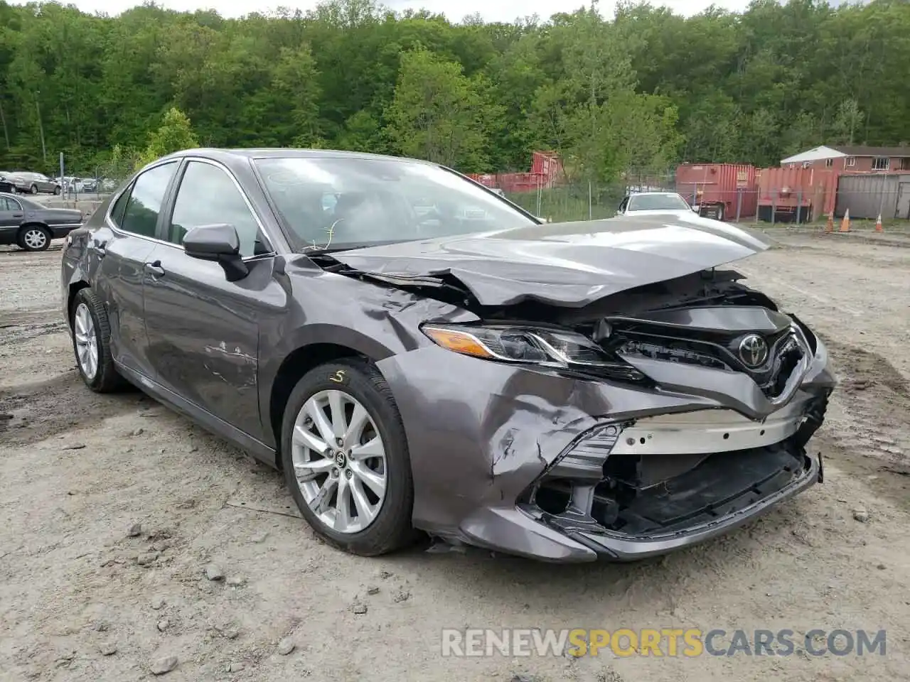 1 Photograph of a damaged car 4T1B11HK8KU189411 TOYOTA CAMRY 2019