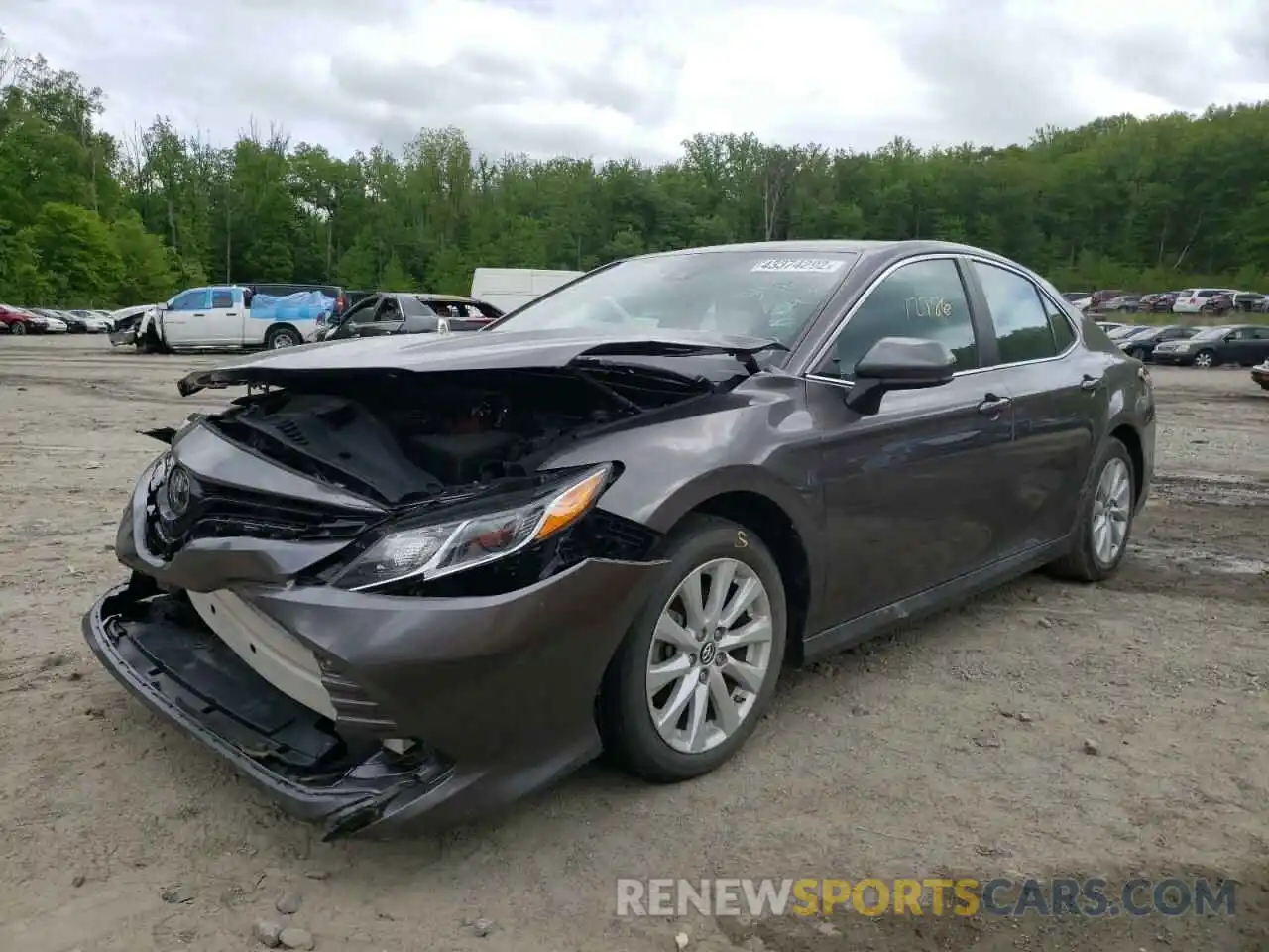 2 Photograph of a damaged car 4T1B11HK8KU189411 TOYOTA CAMRY 2019