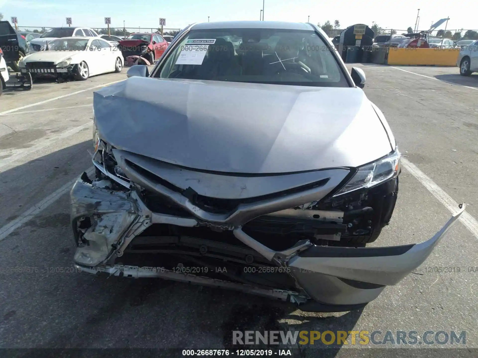 6 Photograph of a damaged car 4T1B11HK8KU191143 TOYOTA CAMRY 2019