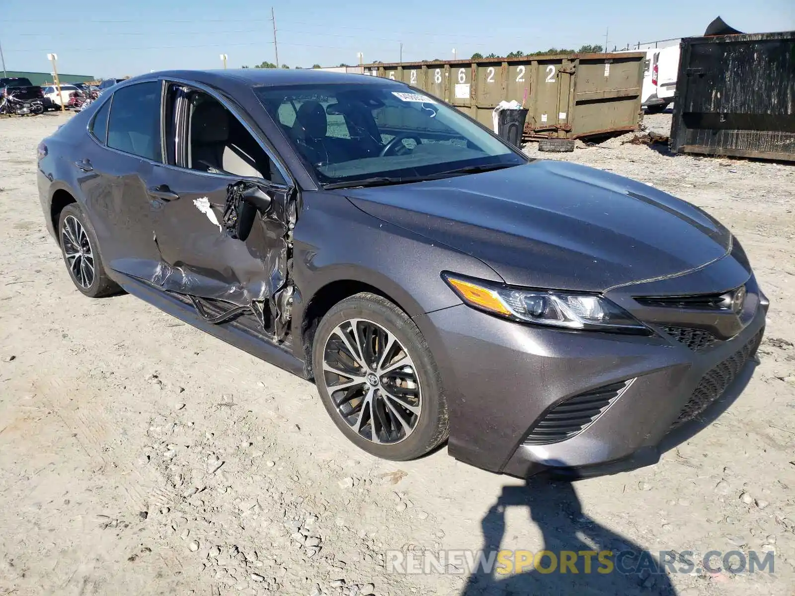 1 Photograph of a damaged car 4T1B11HK8KU192910 TOYOTA CAMRY 2019