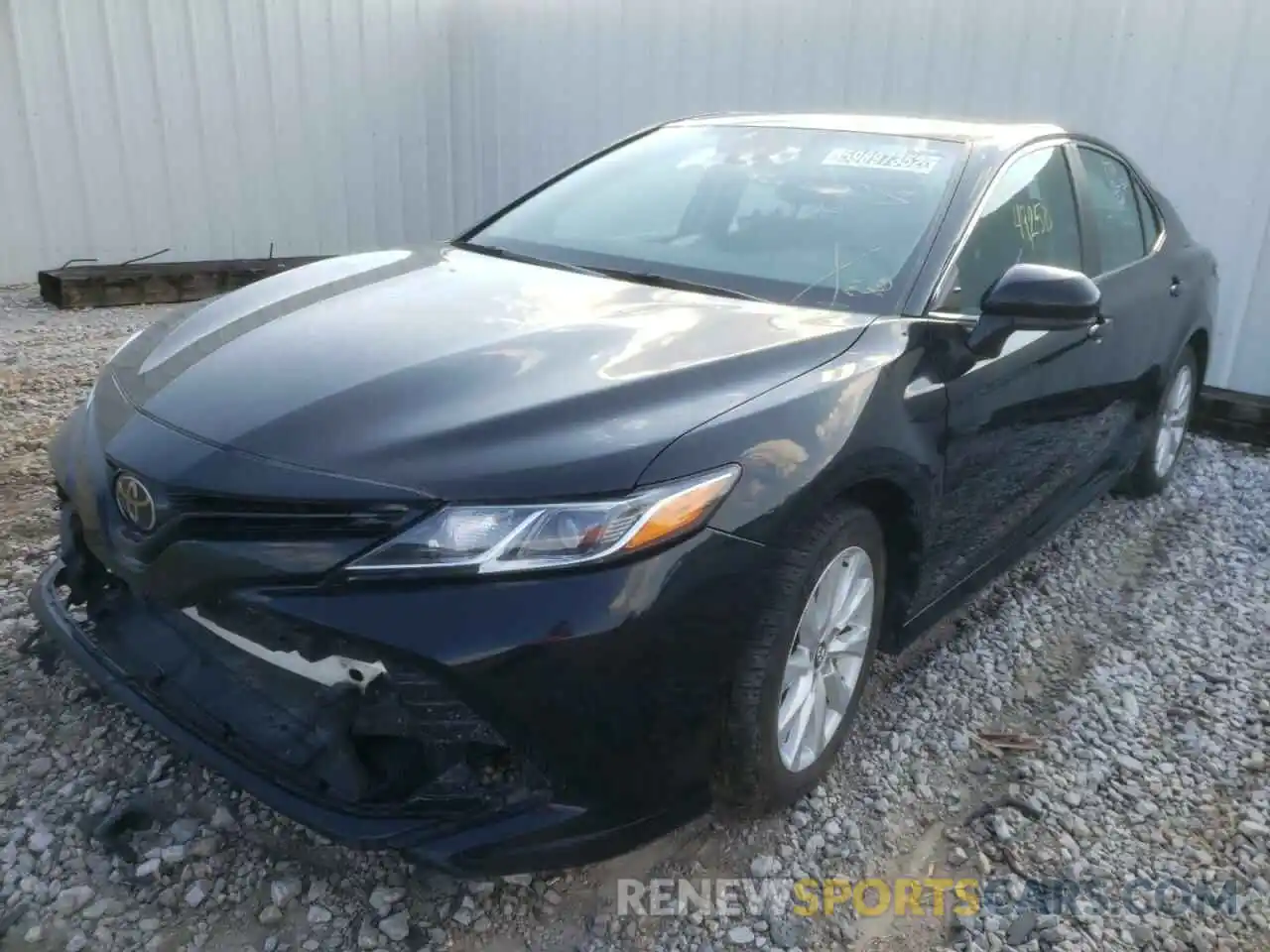 2 Photograph of a damaged car 4T1B11HK8KU193801 TOYOTA CAMRY 2019