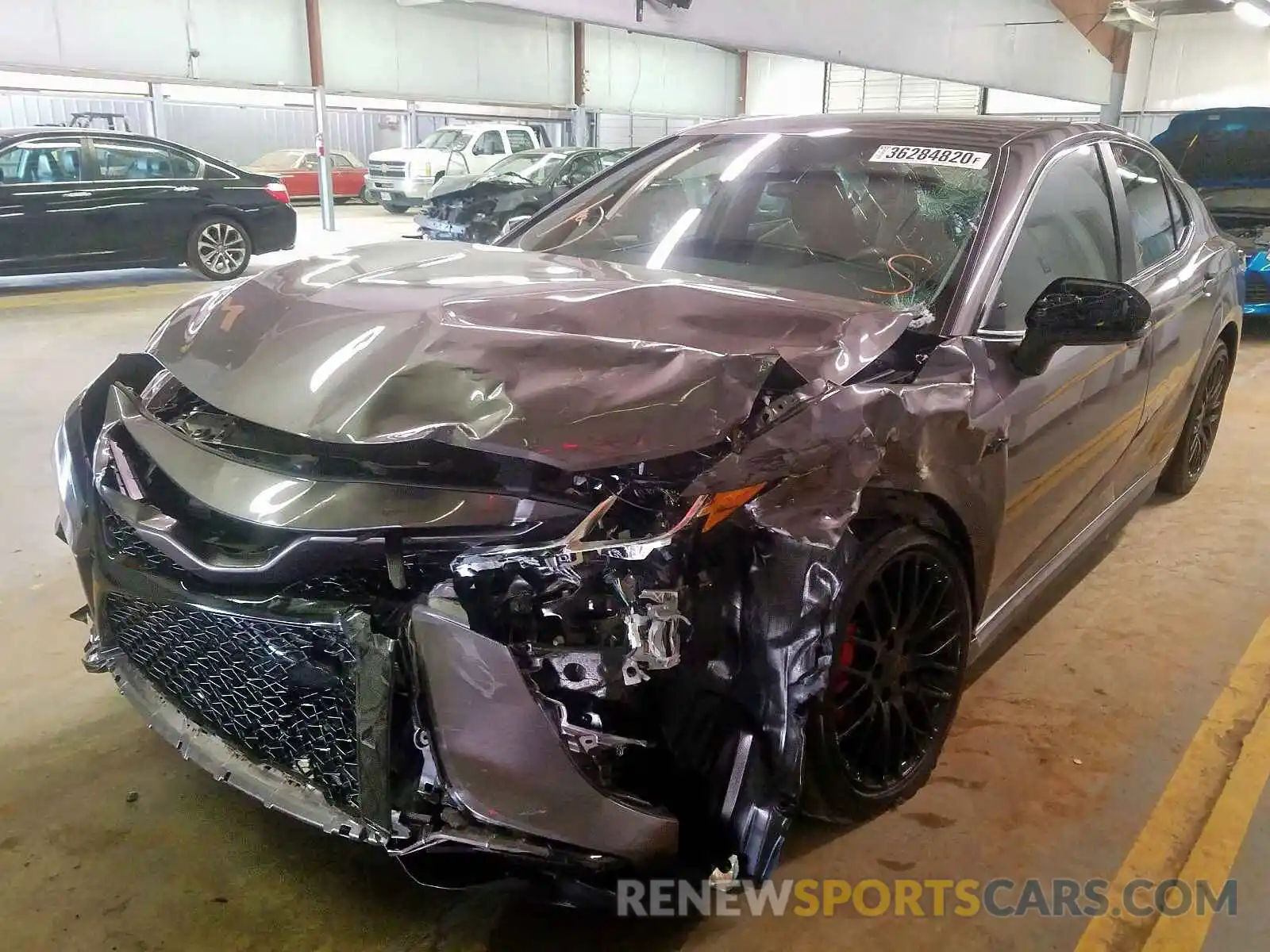 2 Photograph of a damaged car 4T1B11HK8KU194706 TOYOTA CAMRY 2019