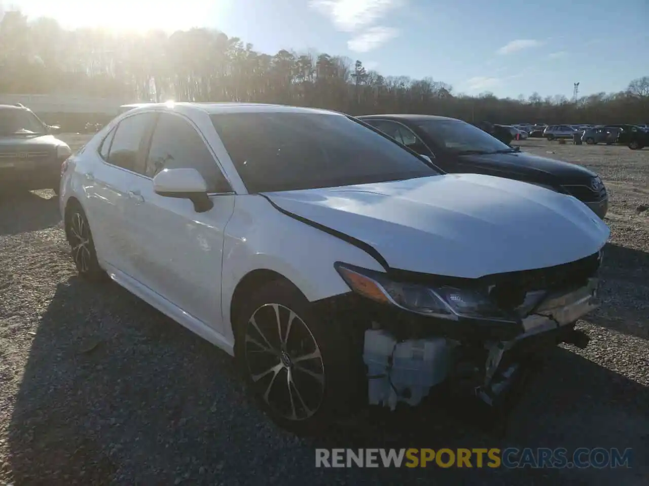 1 Photograph of a damaged car 4T1B11HK8KU197282 TOYOTA CAMRY 2019