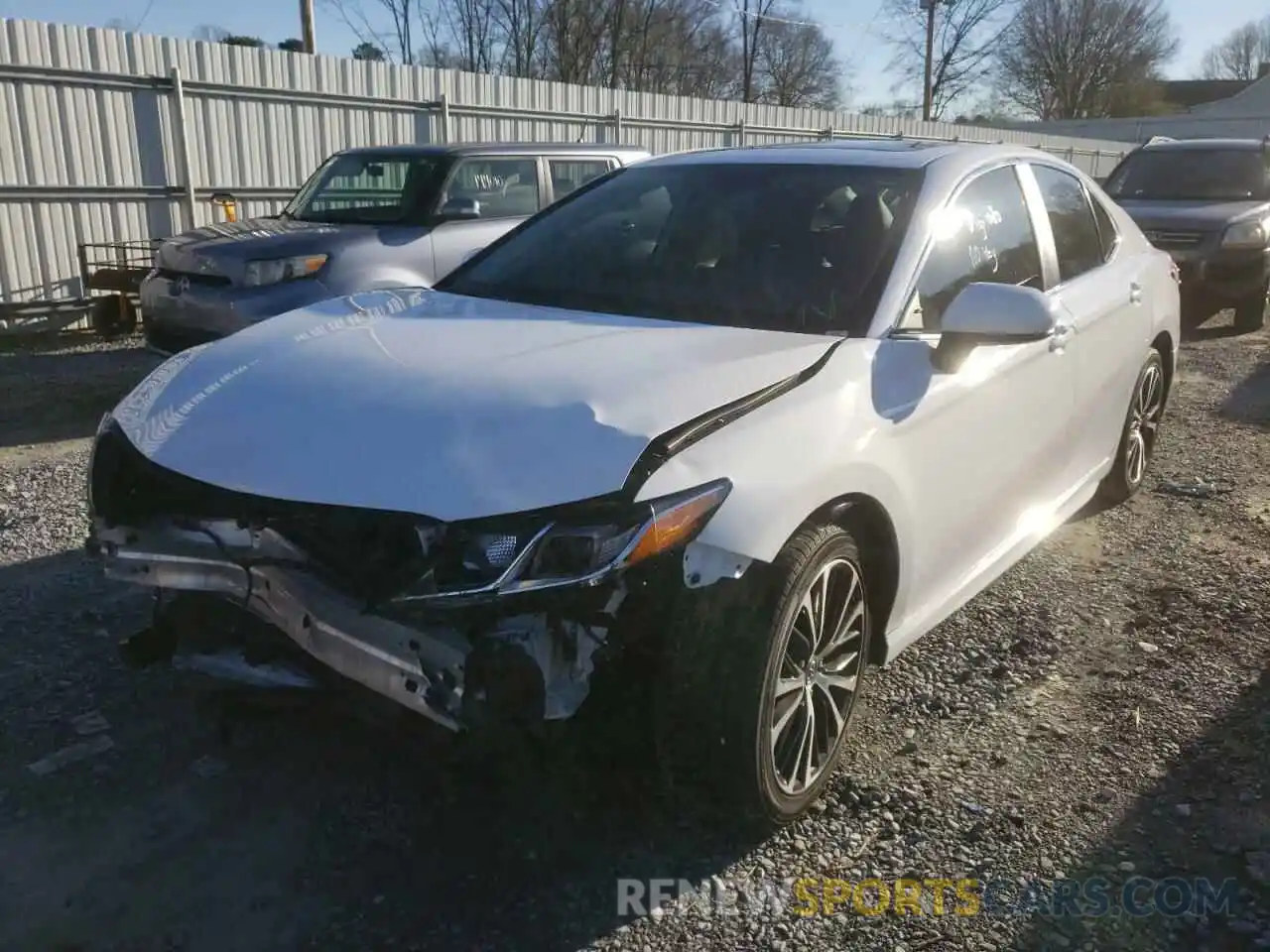 2 Photograph of a damaged car 4T1B11HK8KU197282 TOYOTA CAMRY 2019