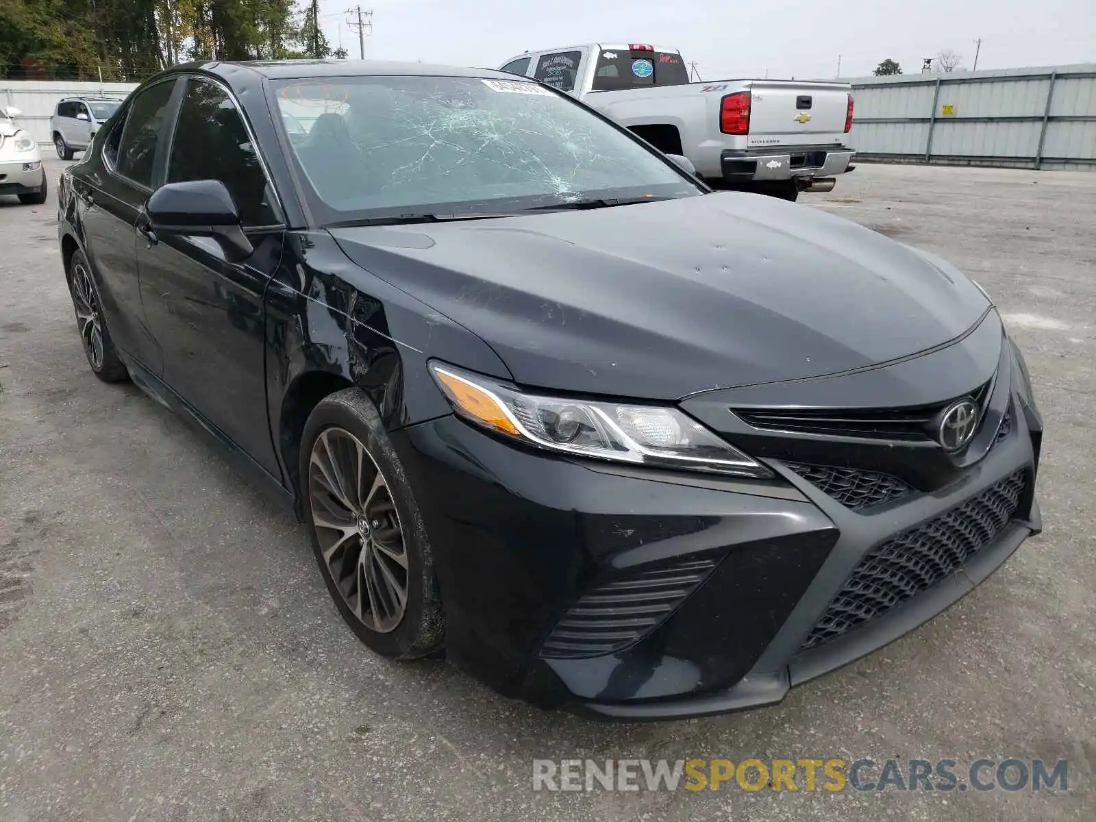 1 Photograph of a damaged car 4T1B11HK8KU198576 TOYOTA CAMRY 2019