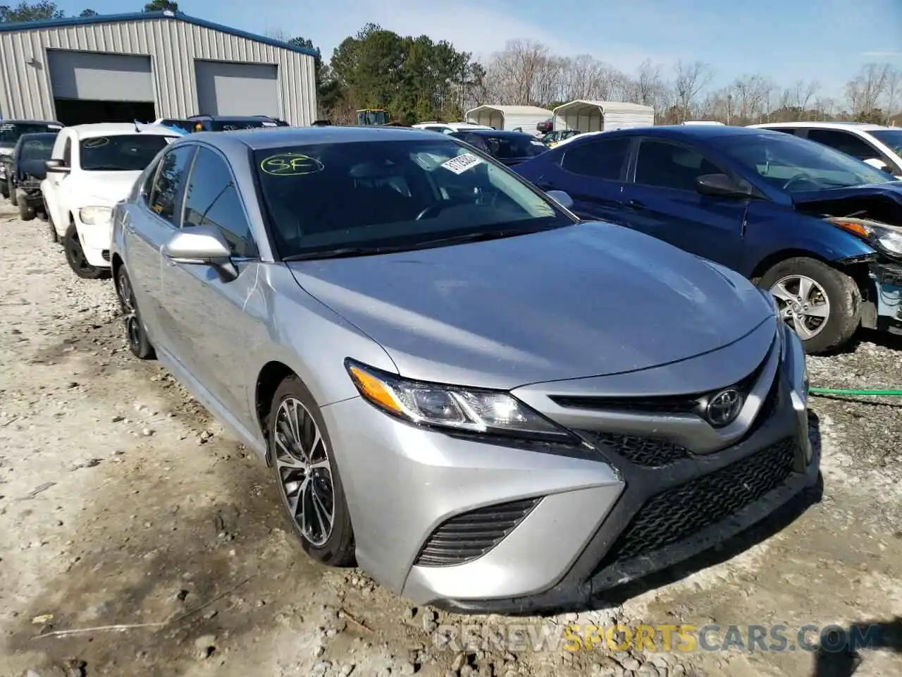 1 Photograph of a damaged car 4T1B11HK8KU200388 TOYOTA CAMRY 2019