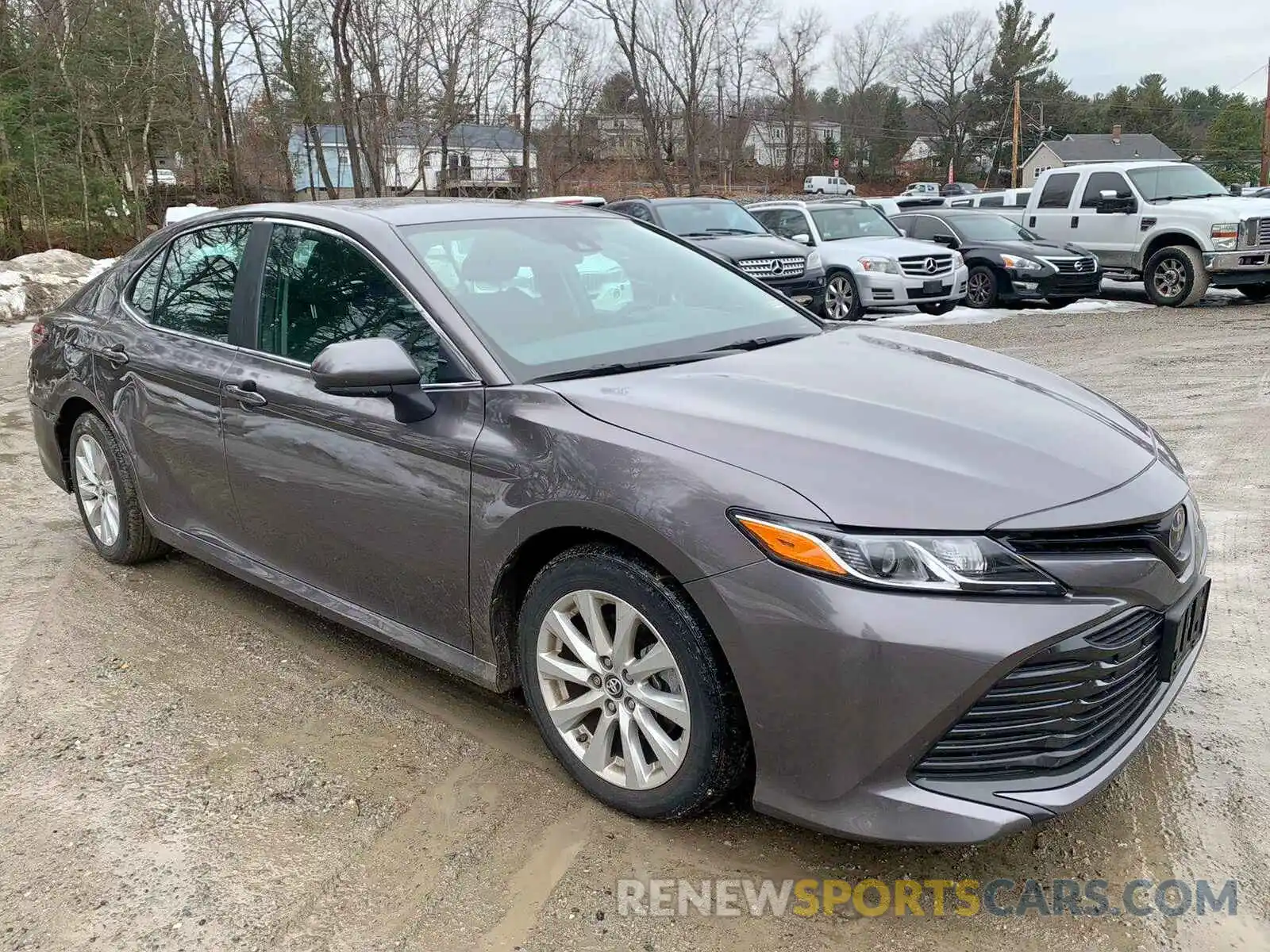 1 Photograph of a damaged car 4T1B11HK8KU201668 TOYOTA CAMRY 2019