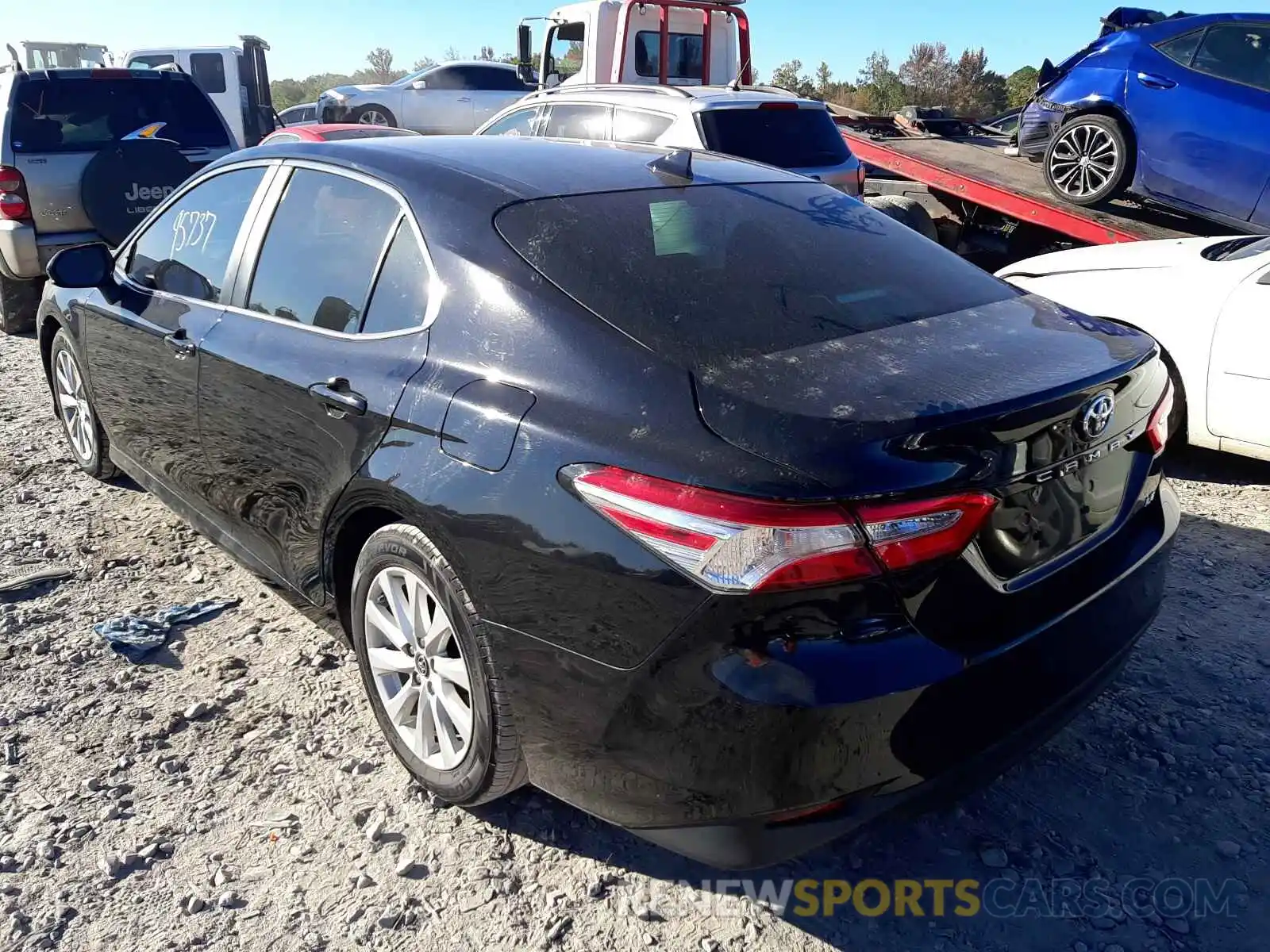 3 Photograph of a damaged car 4T1B11HK8KU203212 TOYOTA CAMRY 2019