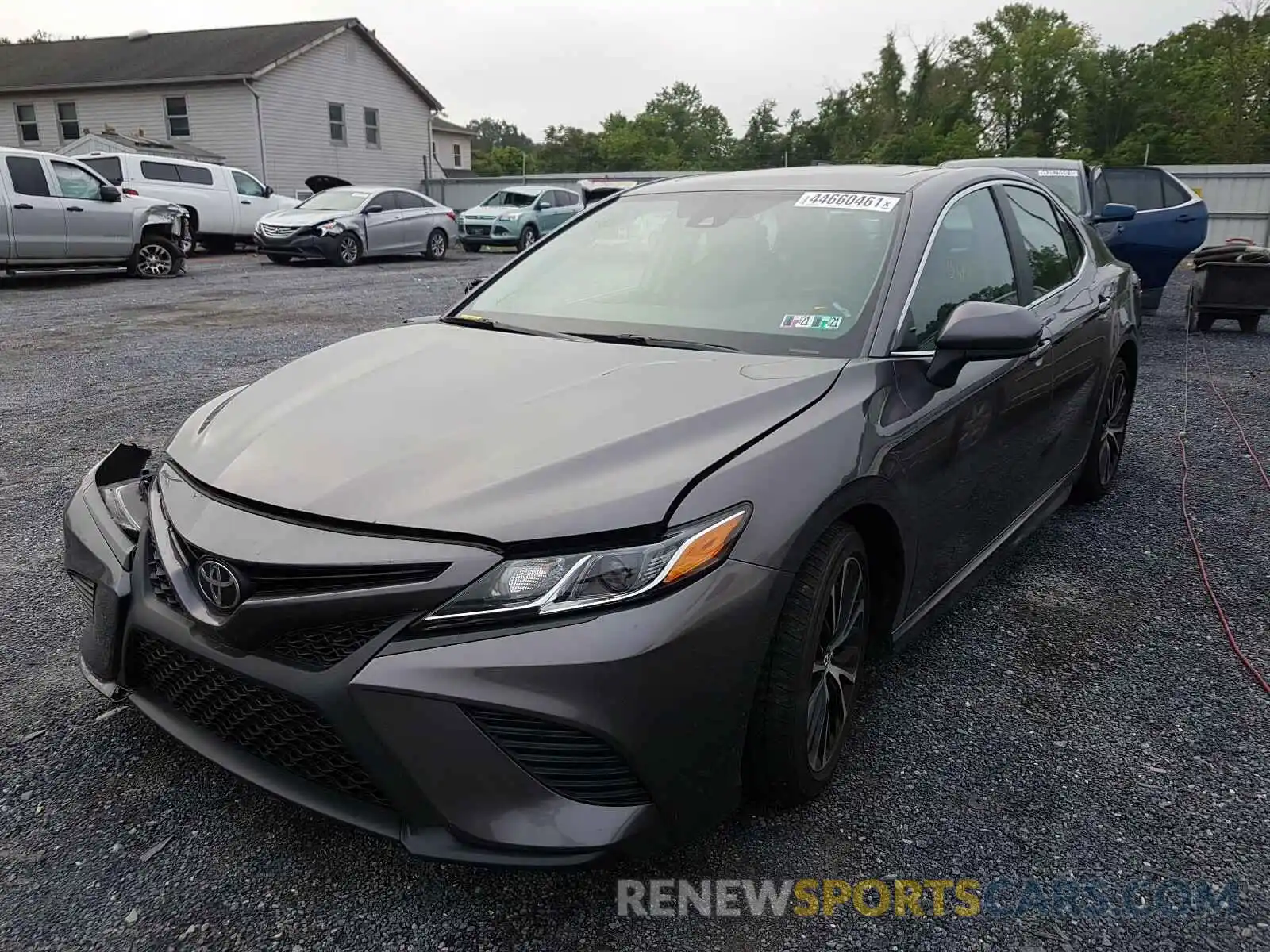 2 Photograph of a damaged car 4T1B11HK8KU203260 TOYOTA CAMRY 2019