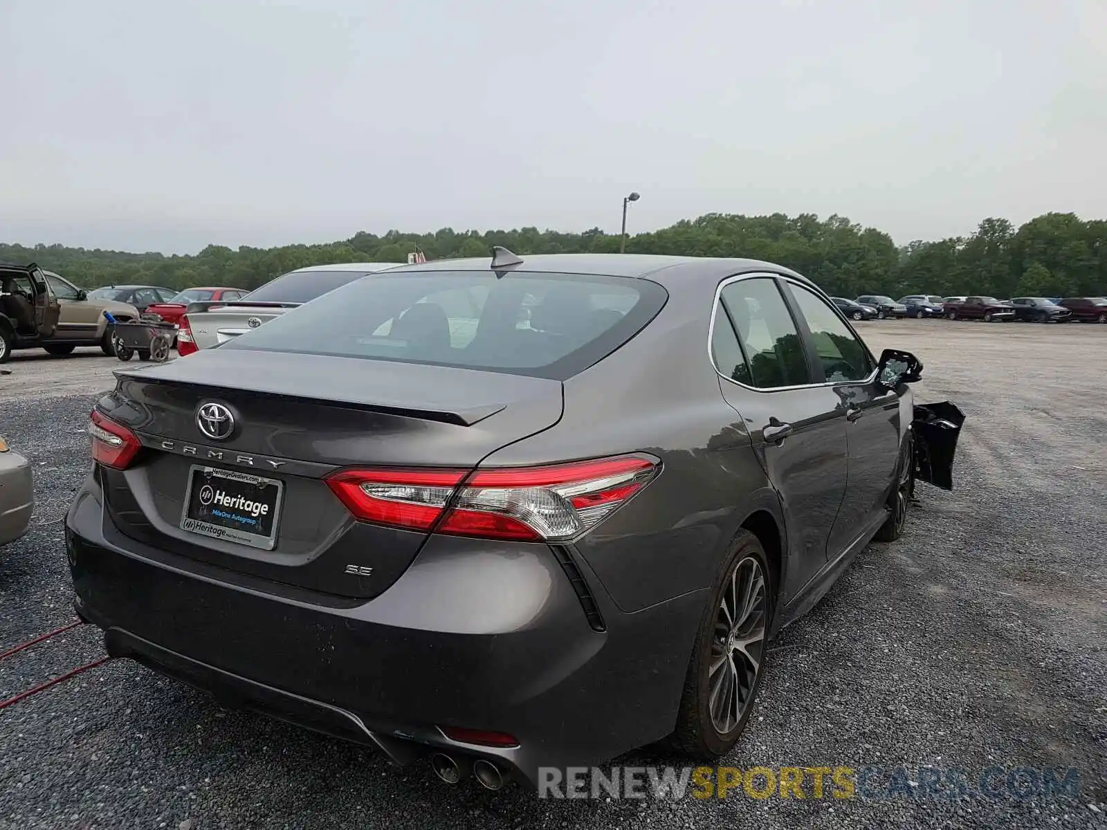 4 Photograph of a damaged car 4T1B11HK8KU203260 TOYOTA CAMRY 2019