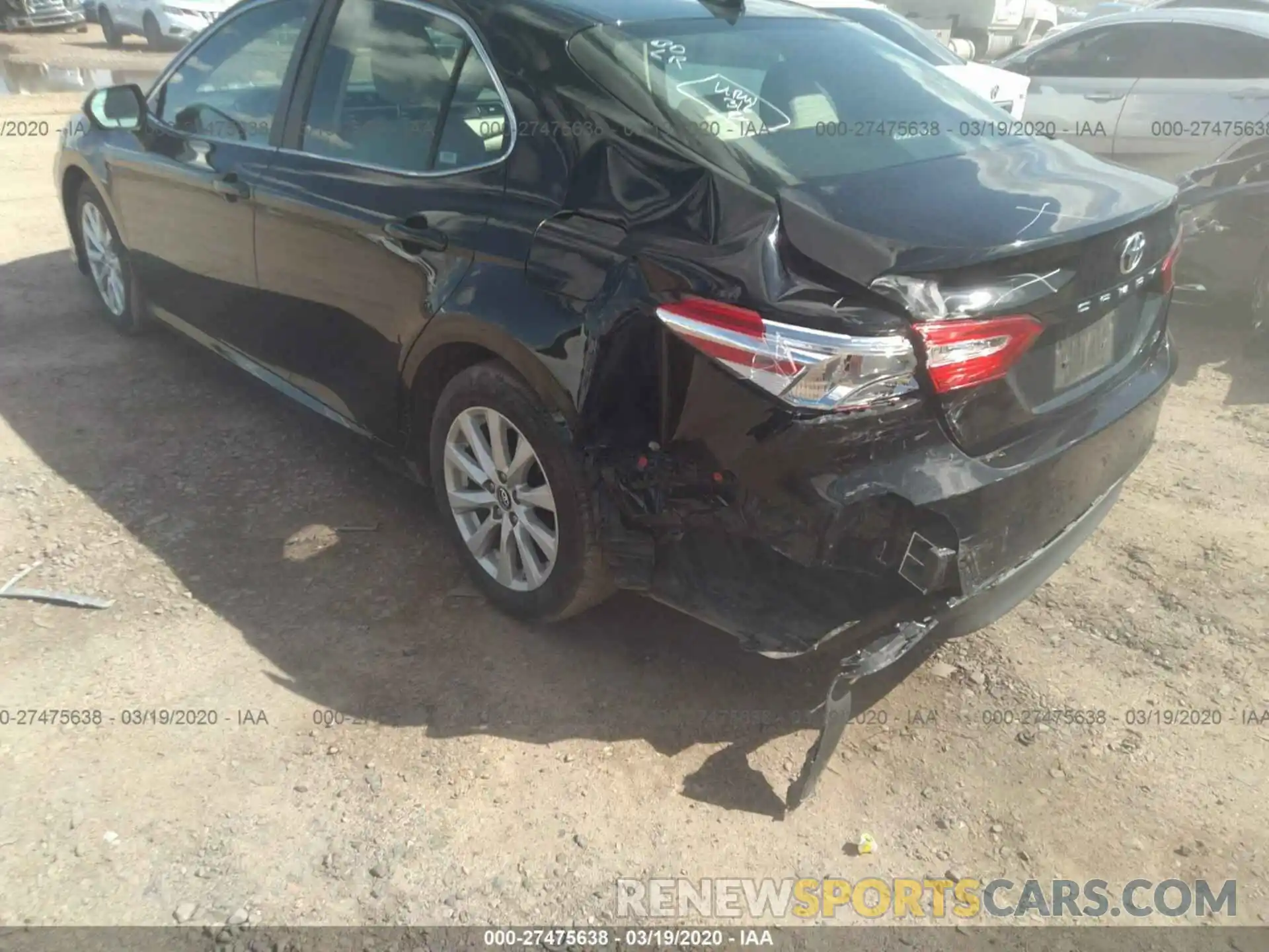 3 Photograph of a damaged car 4T1B11HK8KU204070 TOYOTA CAMRY 2019