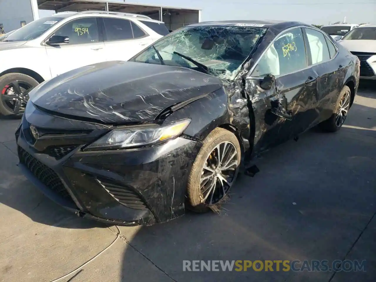 2 Photograph of a damaged car 4T1B11HK8KU204182 TOYOTA CAMRY 2019