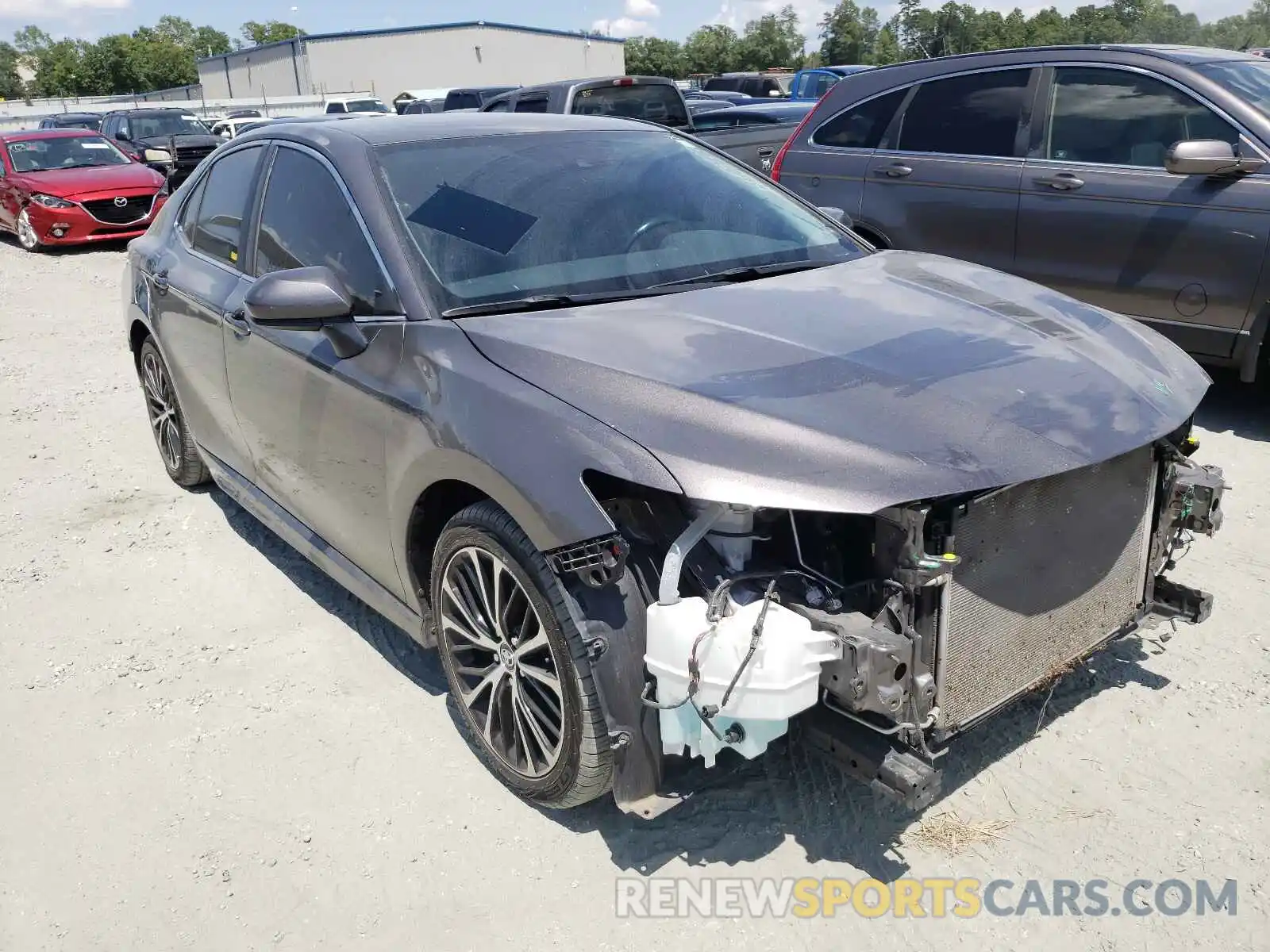 1 Photograph of a damaged car 4T1B11HK8KU204277 TOYOTA CAMRY 2019