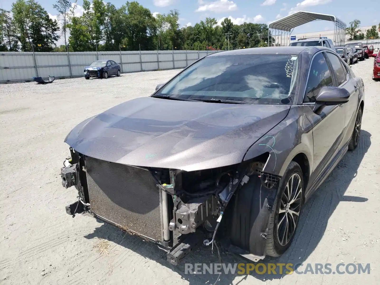 2 Photograph of a damaged car 4T1B11HK8KU204277 TOYOTA CAMRY 2019