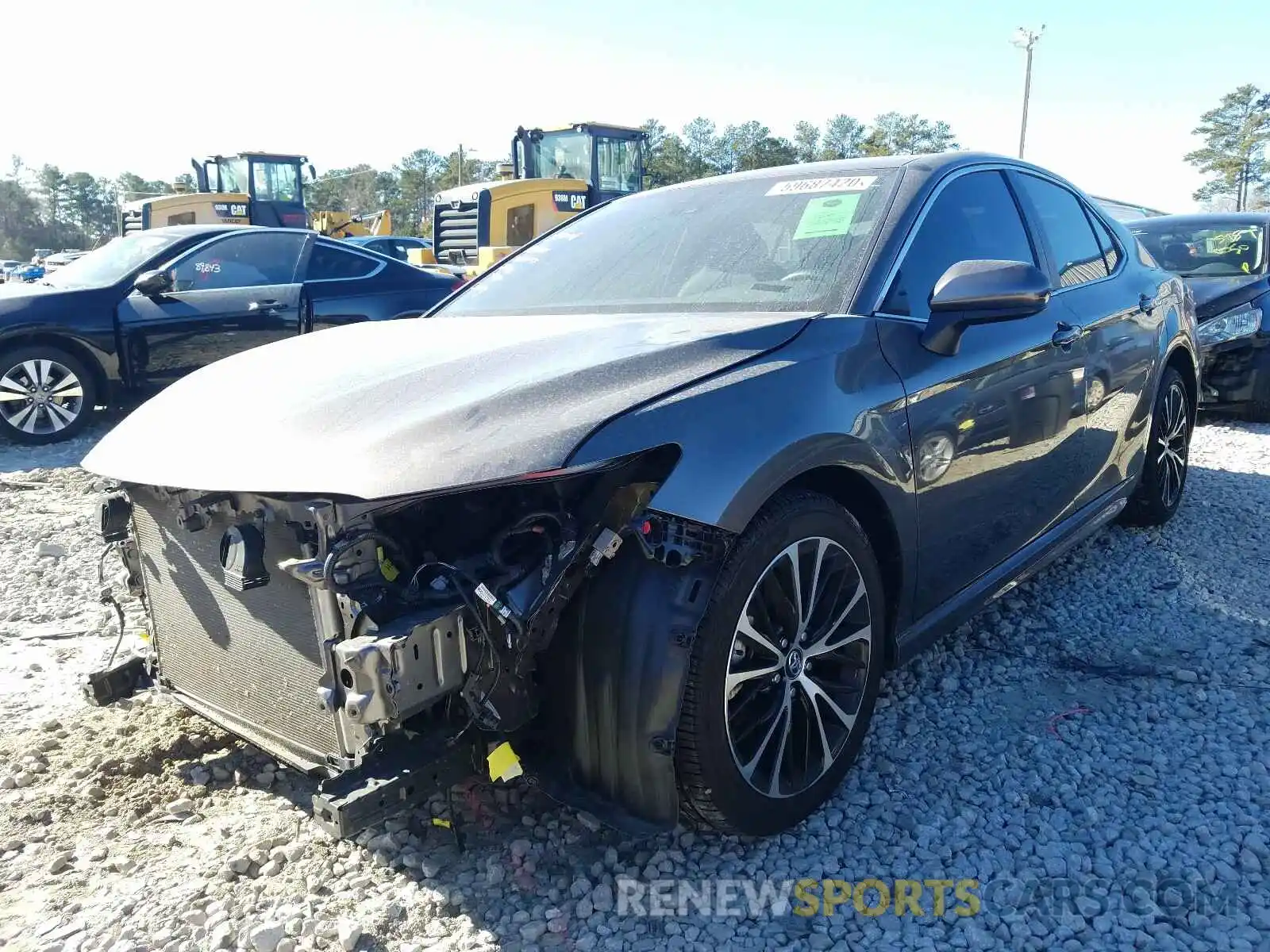 2 Photograph of a damaged car 4T1B11HK8KU205168 TOYOTA CAMRY 2019