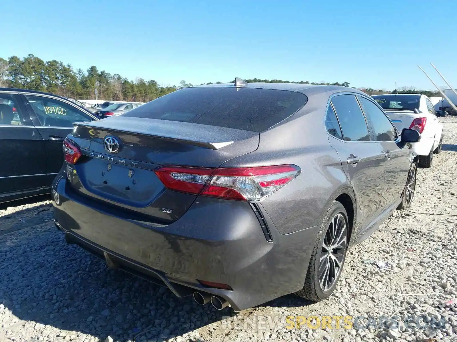 4 Photograph of a damaged car 4T1B11HK8KU205168 TOYOTA CAMRY 2019