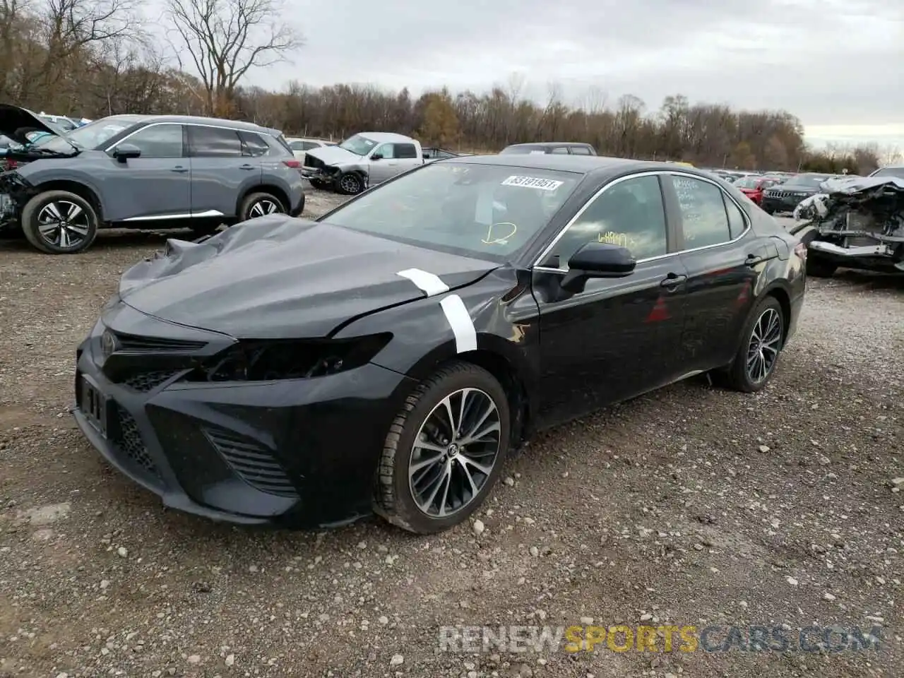 2 Photograph of a damaged car 4T1B11HK8KU205204 TOYOTA CAMRY 2019