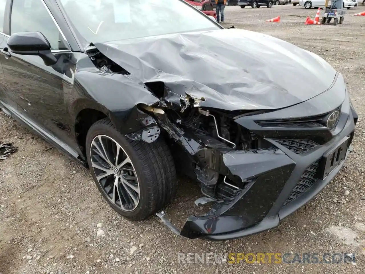 9 Photograph of a damaged car 4T1B11HK8KU205204 TOYOTA CAMRY 2019