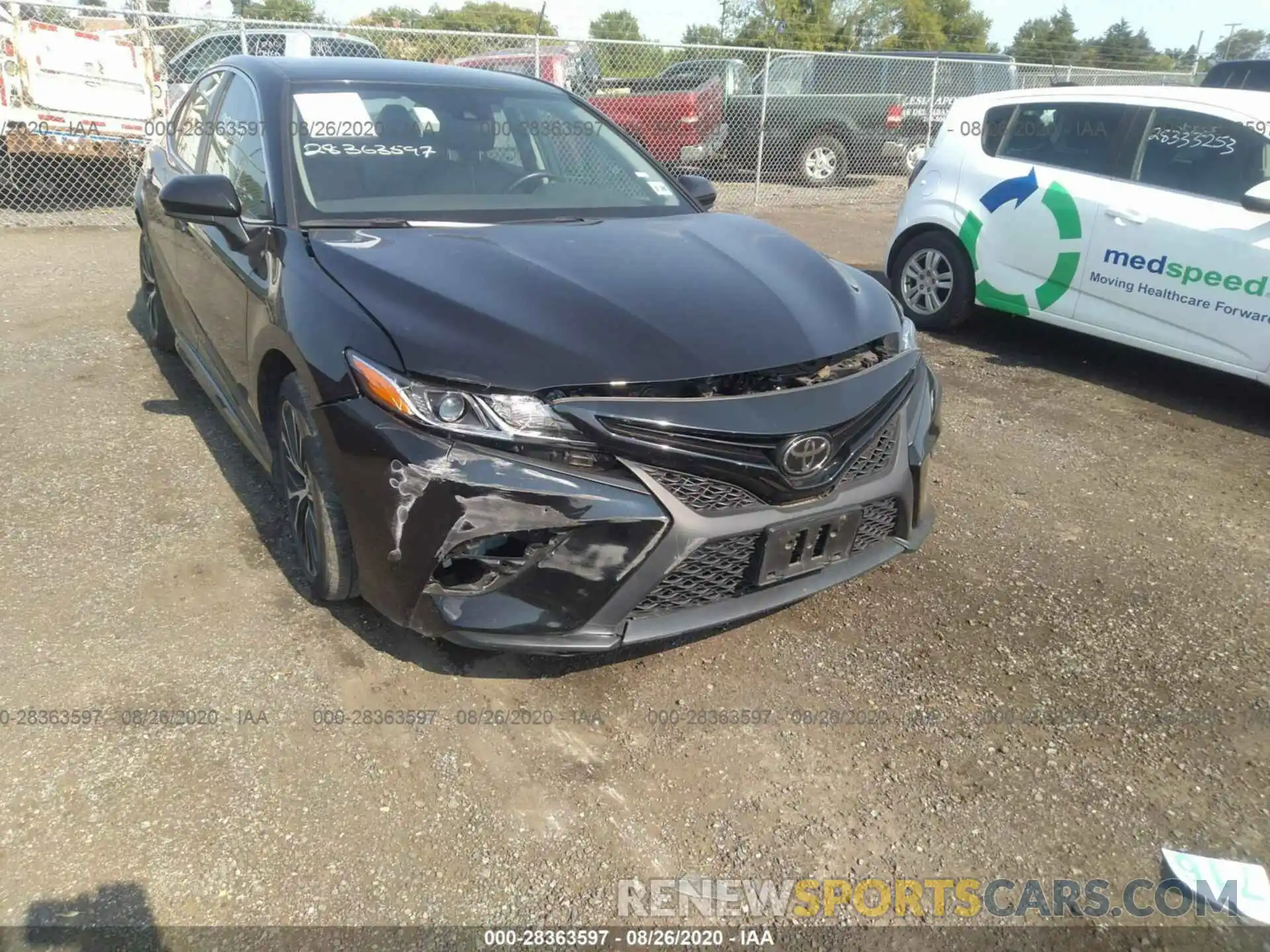 6 Photograph of a damaged car 4T1B11HK8KU205333 TOYOTA CAMRY 2019