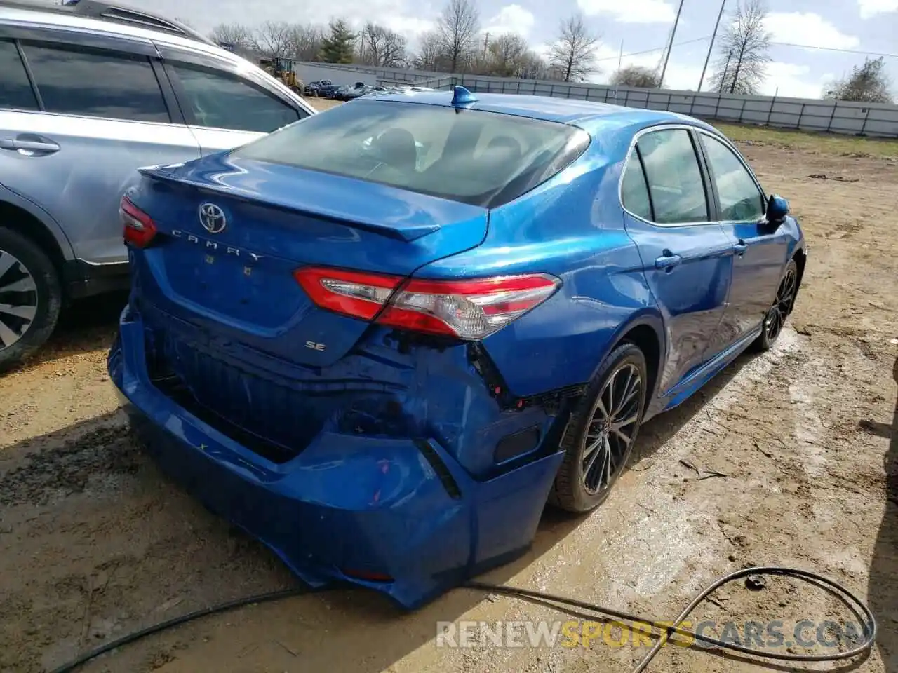 4 Photograph of a damaged car 4T1B11HK8KU205574 TOYOTA CAMRY 2019