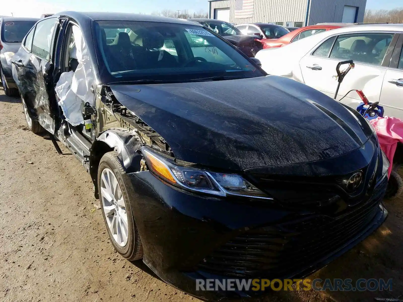 1 Photograph of a damaged car 4T1B11HK8KU205770 TOYOTA CAMRY 2019