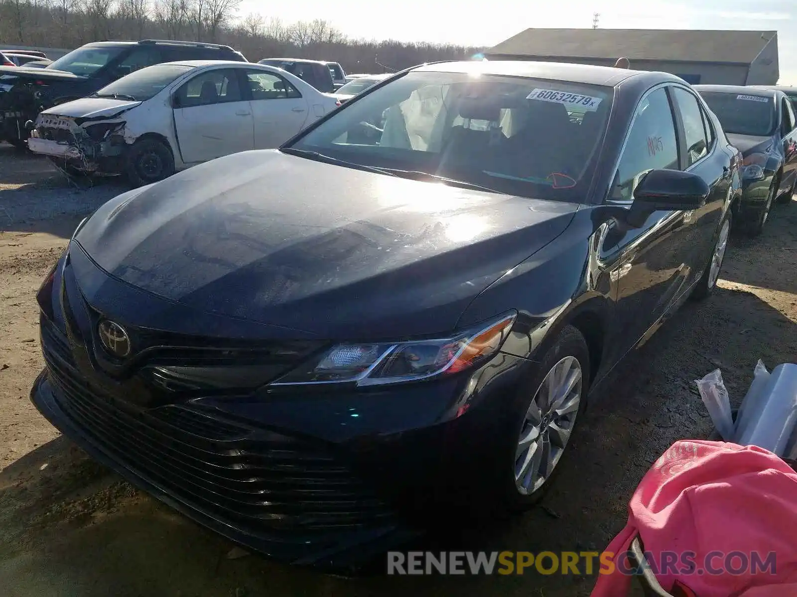 2 Photograph of a damaged car 4T1B11HK8KU205770 TOYOTA CAMRY 2019