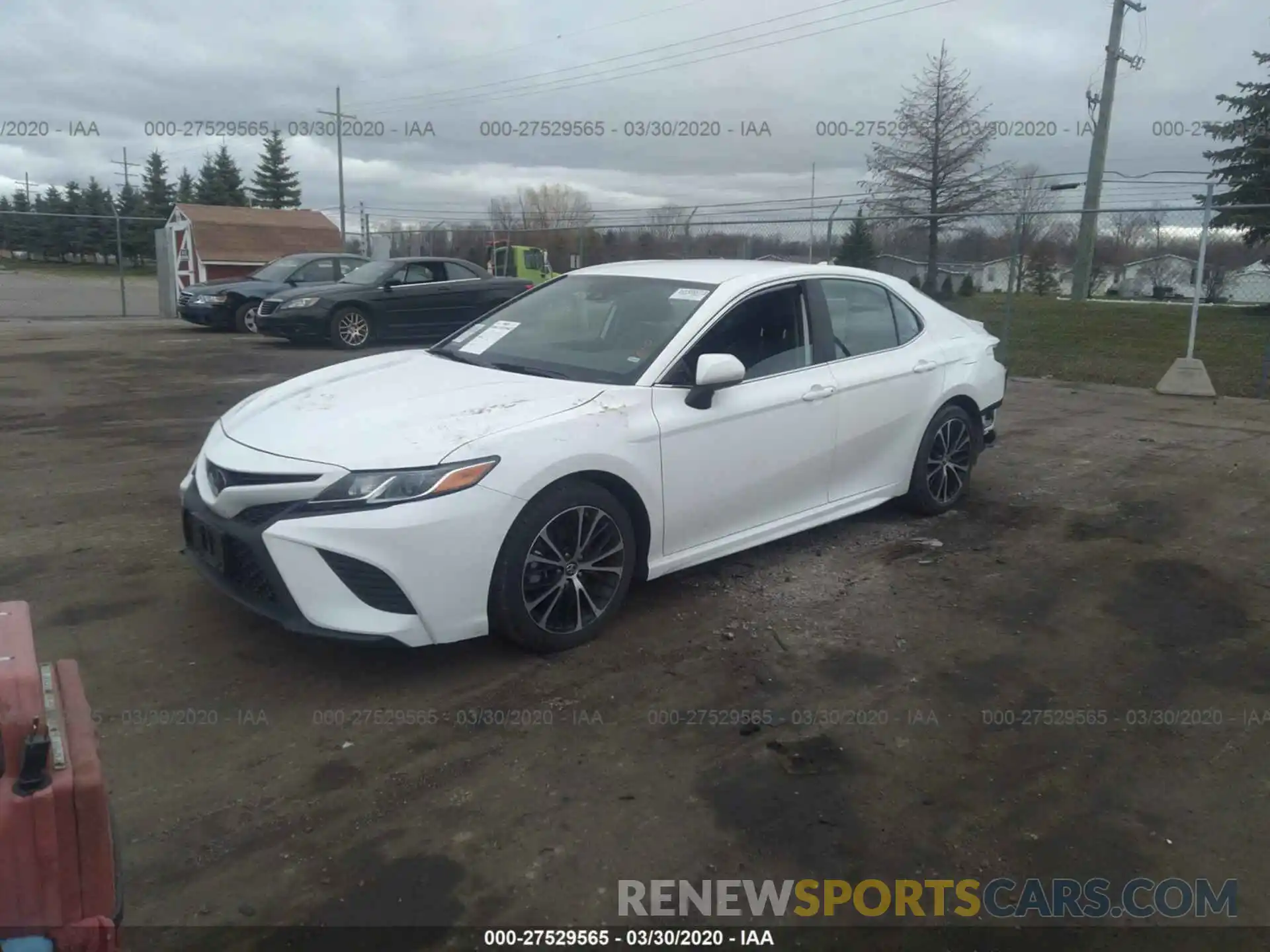 2 Photograph of a damaged car 4T1B11HK8KU206238 TOYOTA CAMRY 2019