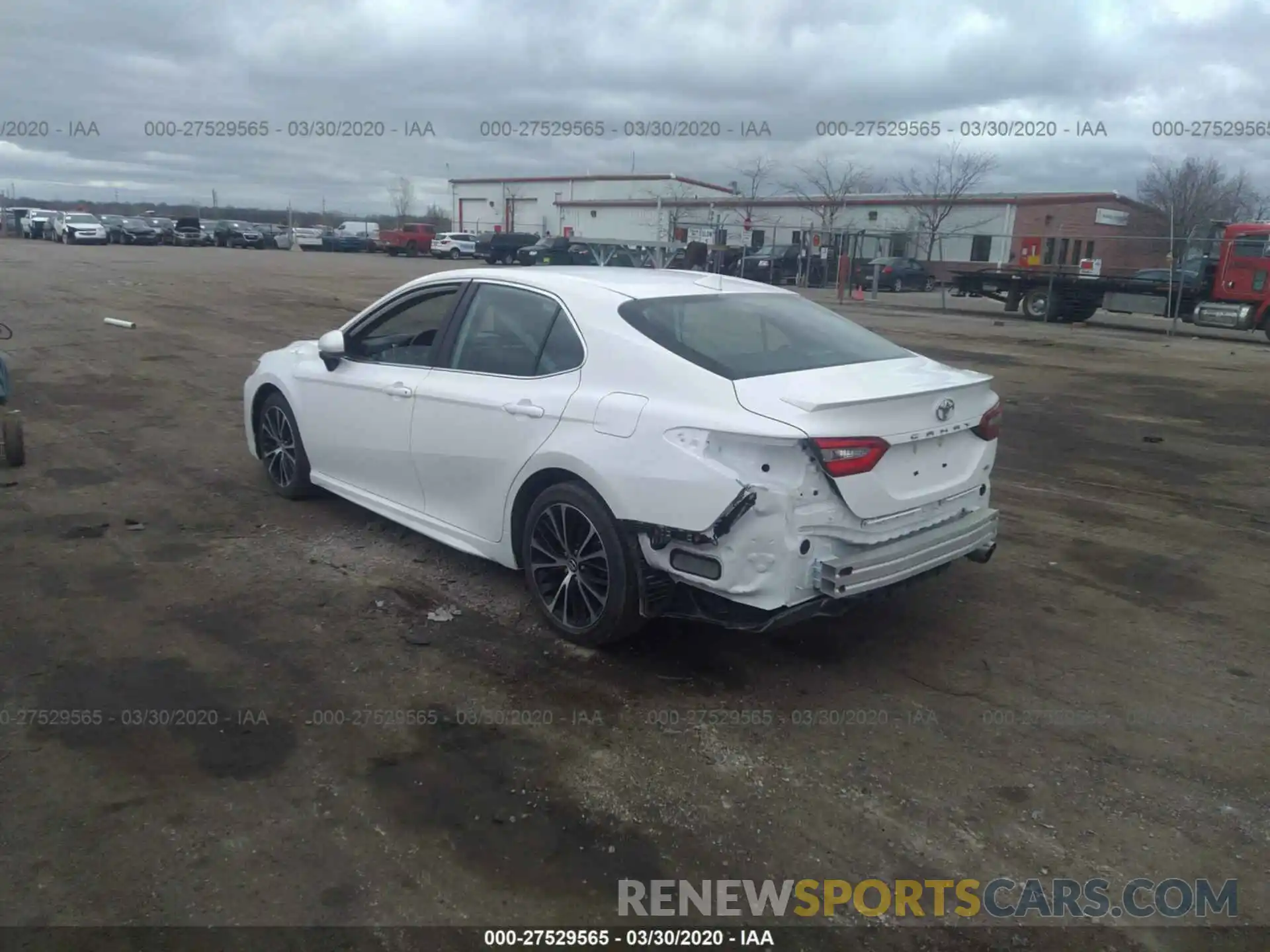 3 Photograph of a damaged car 4T1B11HK8KU206238 TOYOTA CAMRY 2019