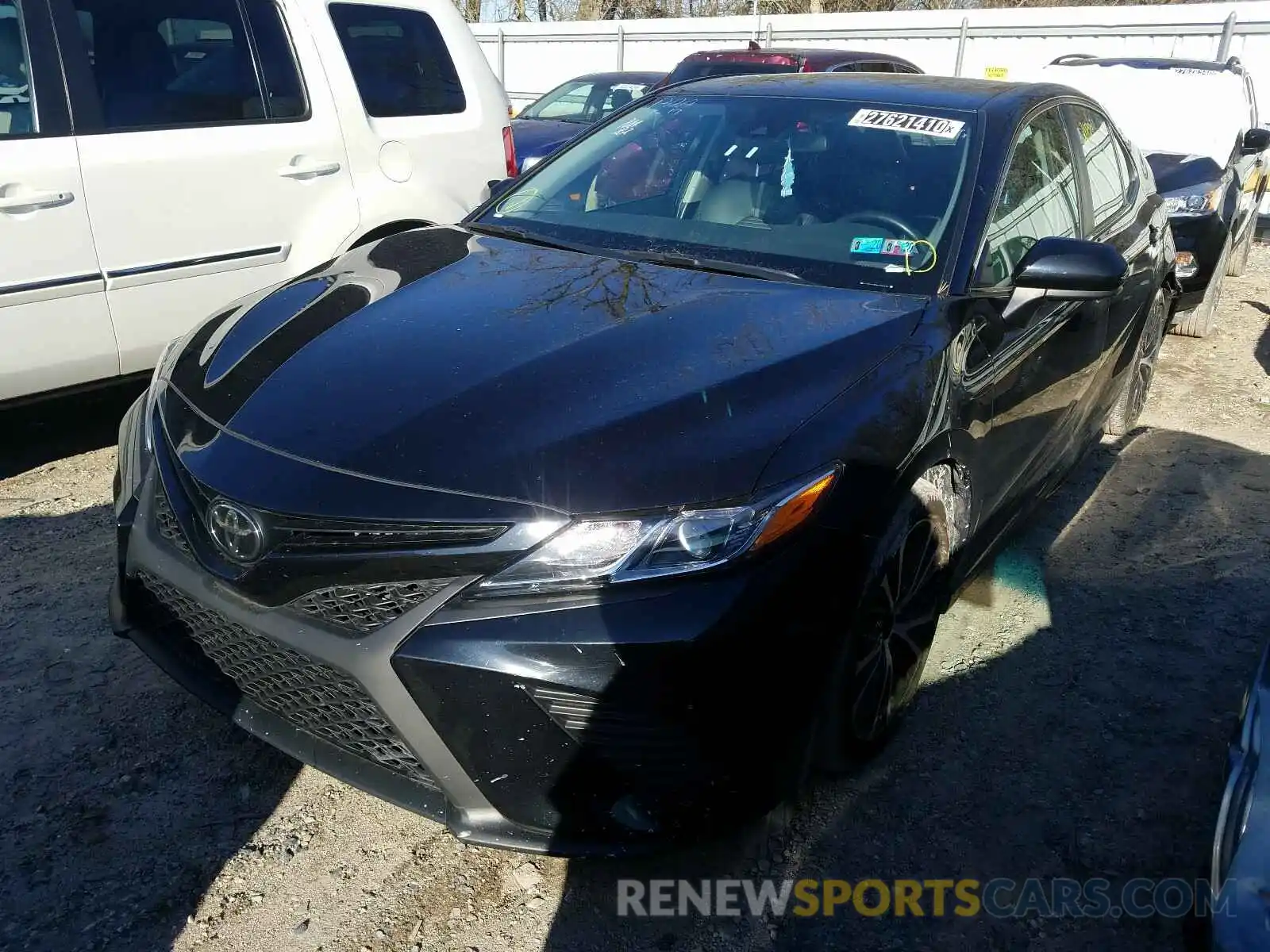 2 Photograph of a damaged car 4T1B11HK8KU206434 TOYOTA CAMRY 2019