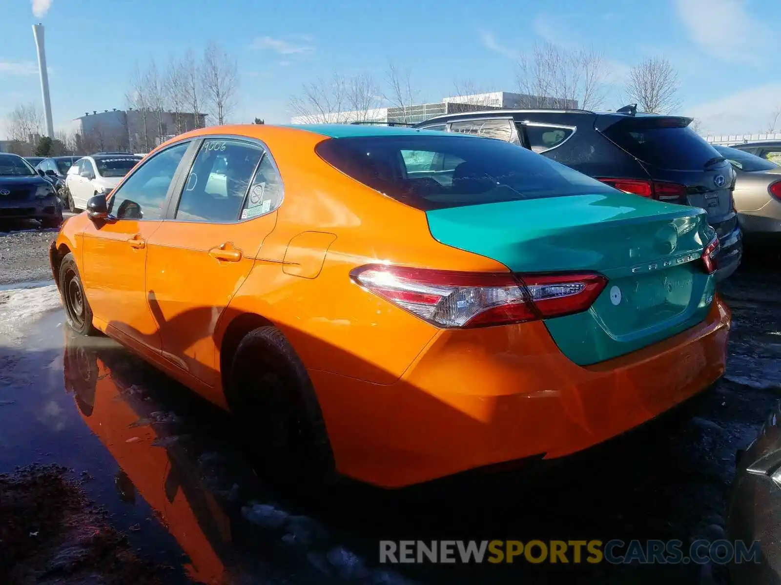 3 Photograph of a damaged car 4T1B11HK8KU206496 TOYOTA CAMRY 2019