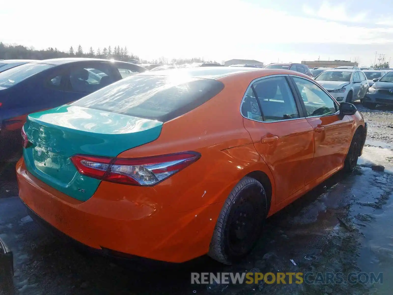 4 Photograph of a damaged car 4T1B11HK8KU206496 TOYOTA CAMRY 2019