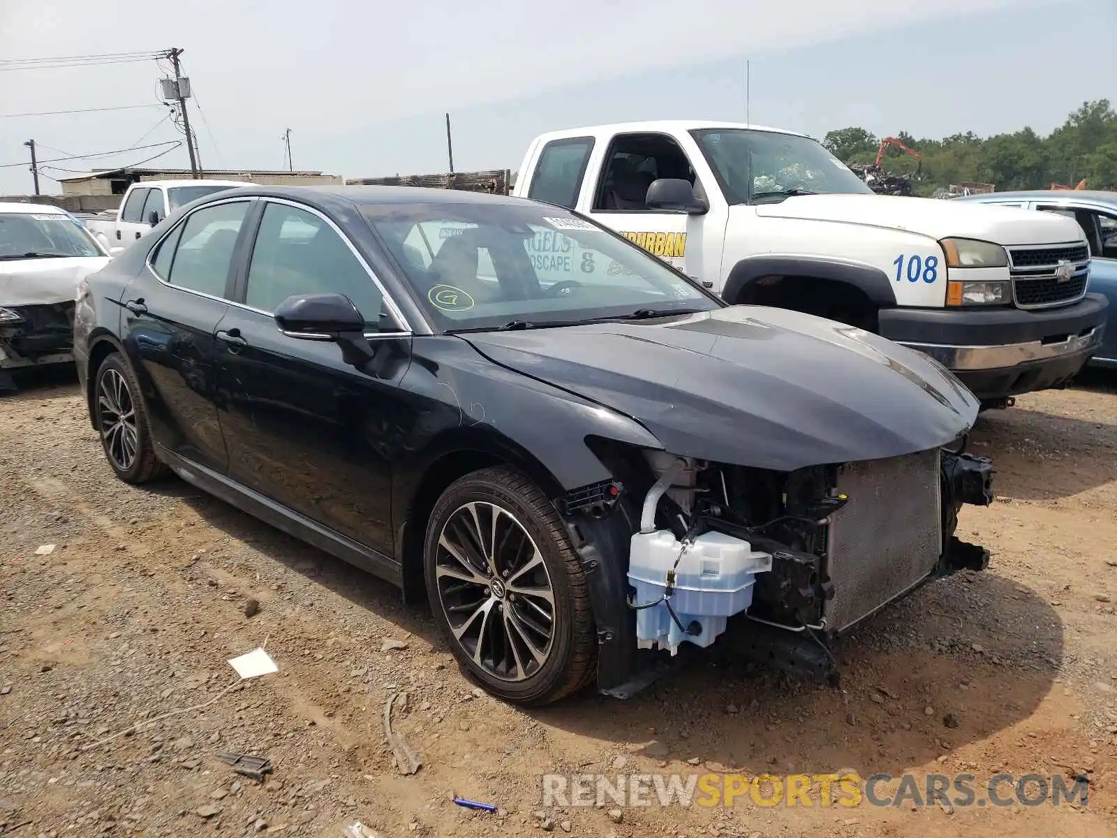 1 Photograph of a damaged car 4T1B11HK8KU207017 TOYOTA CAMRY 2019