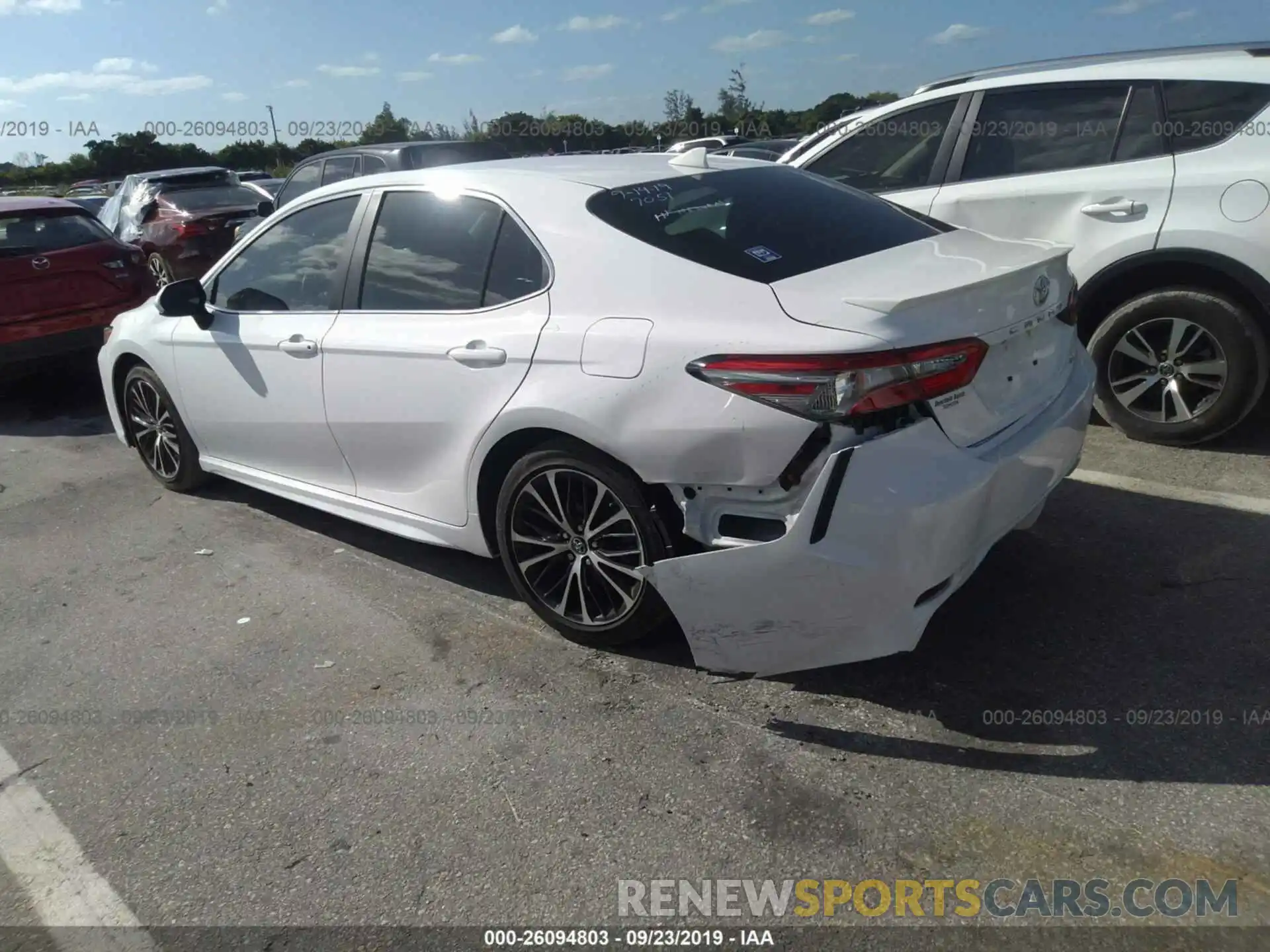 3 Photograph of a damaged car 4T1B11HK8KU207051 TOYOTA CAMRY 2019