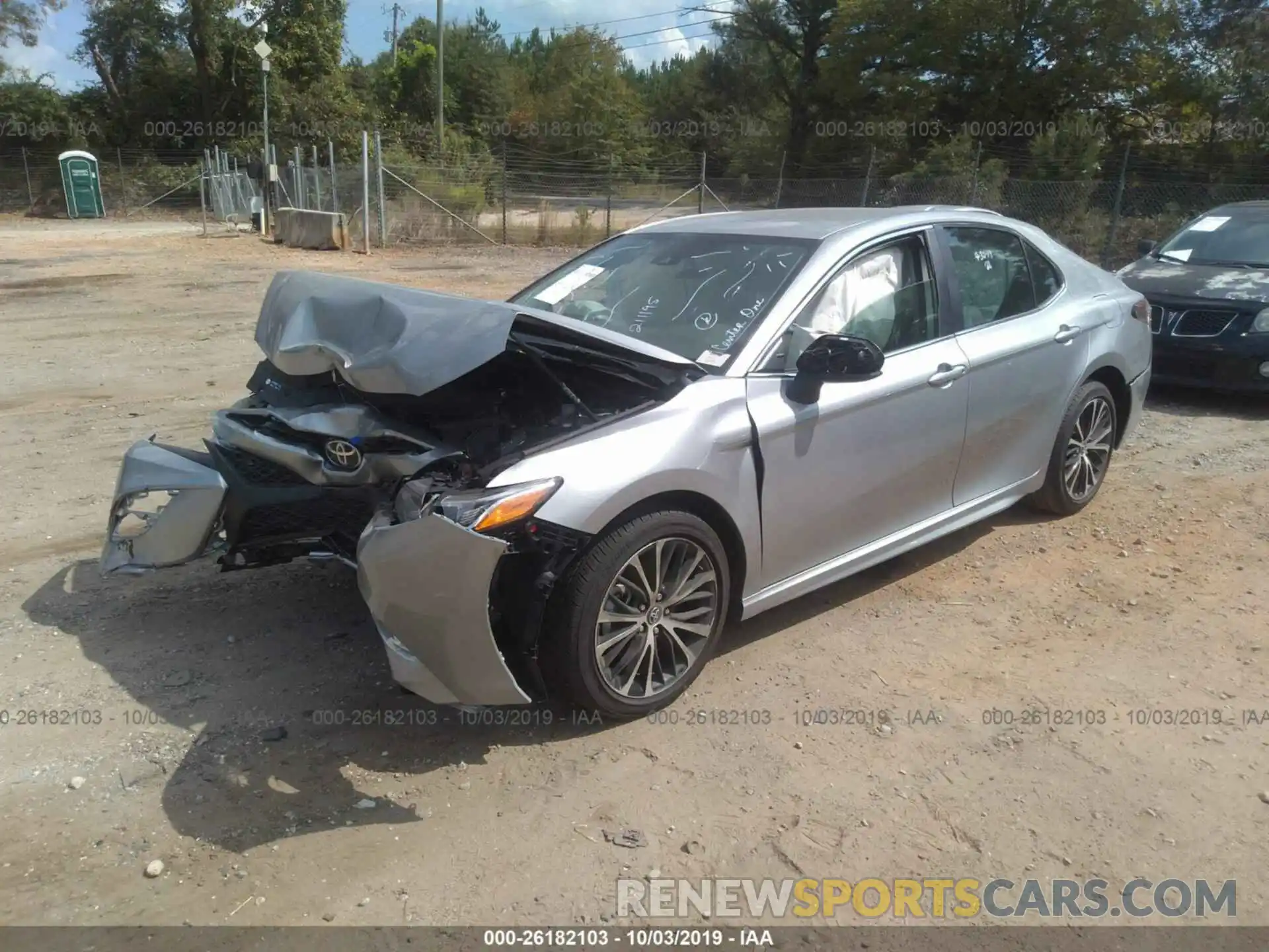 2 Photograph of a damaged car 4T1B11HK8KU211195 TOYOTA CAMRY 2019