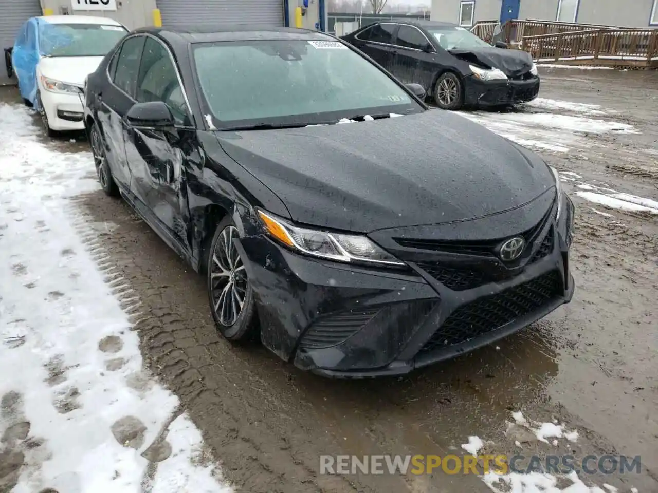 1 Photograph of a damaged car 4T1B11HK8KU212265 TOYOTA CAMRY 2019