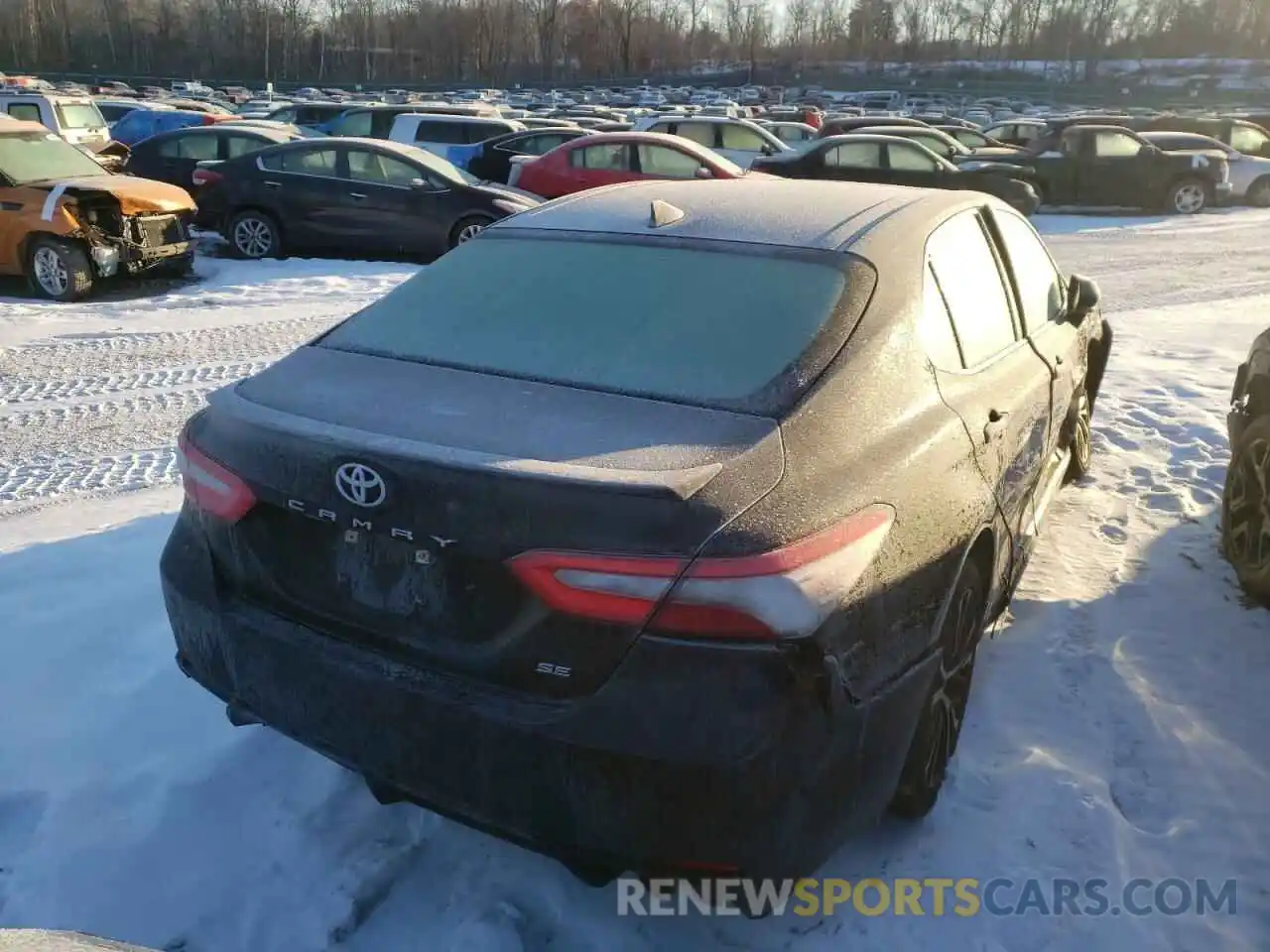 4 Photograph of a damaged car 4T1B11HK8KU212265 TOYOTA CAMRY 2019