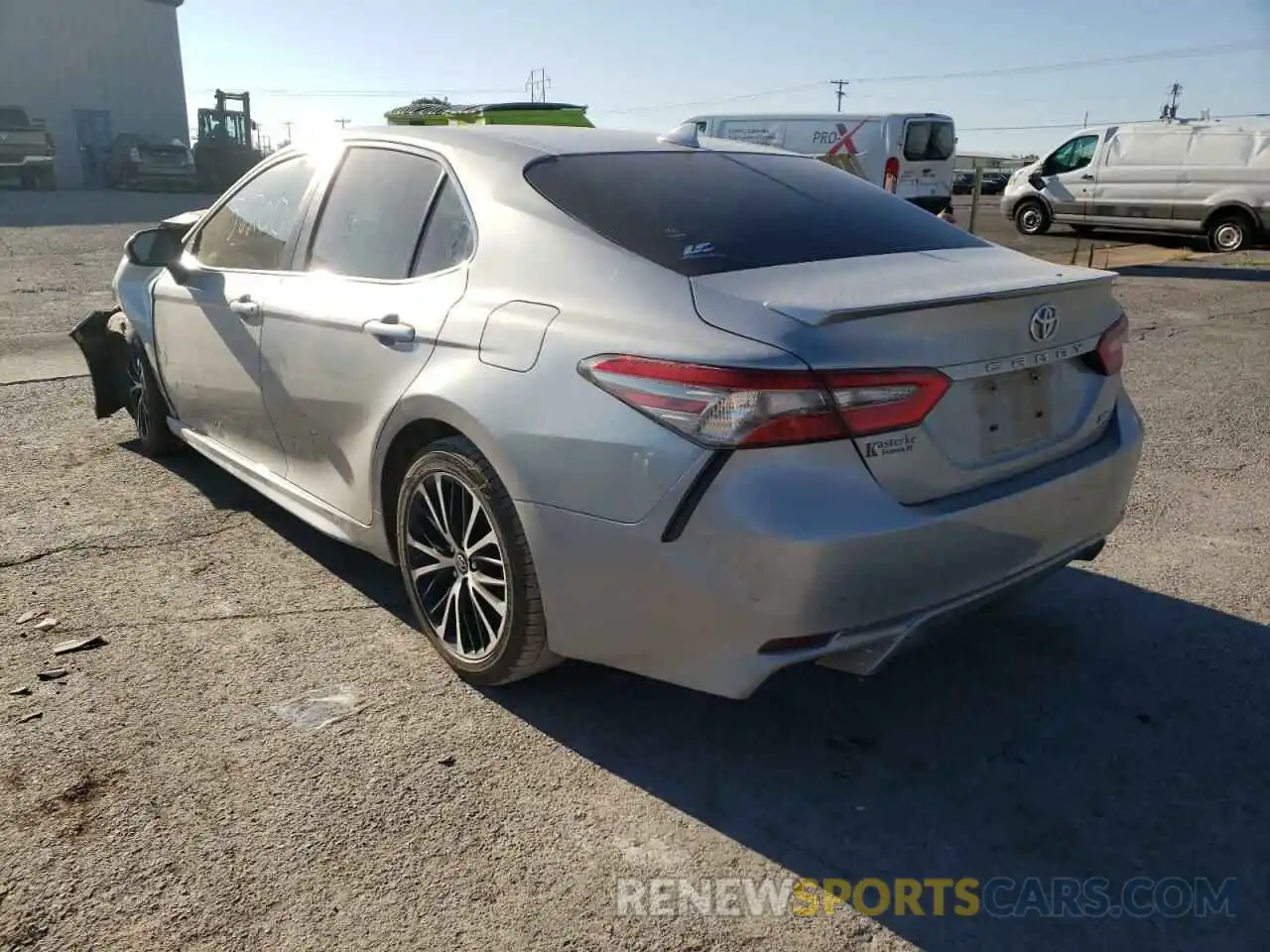 3 Photograph of a damaged car 4T1B11HK8KU213948 TOYOTA CAMRY 2019