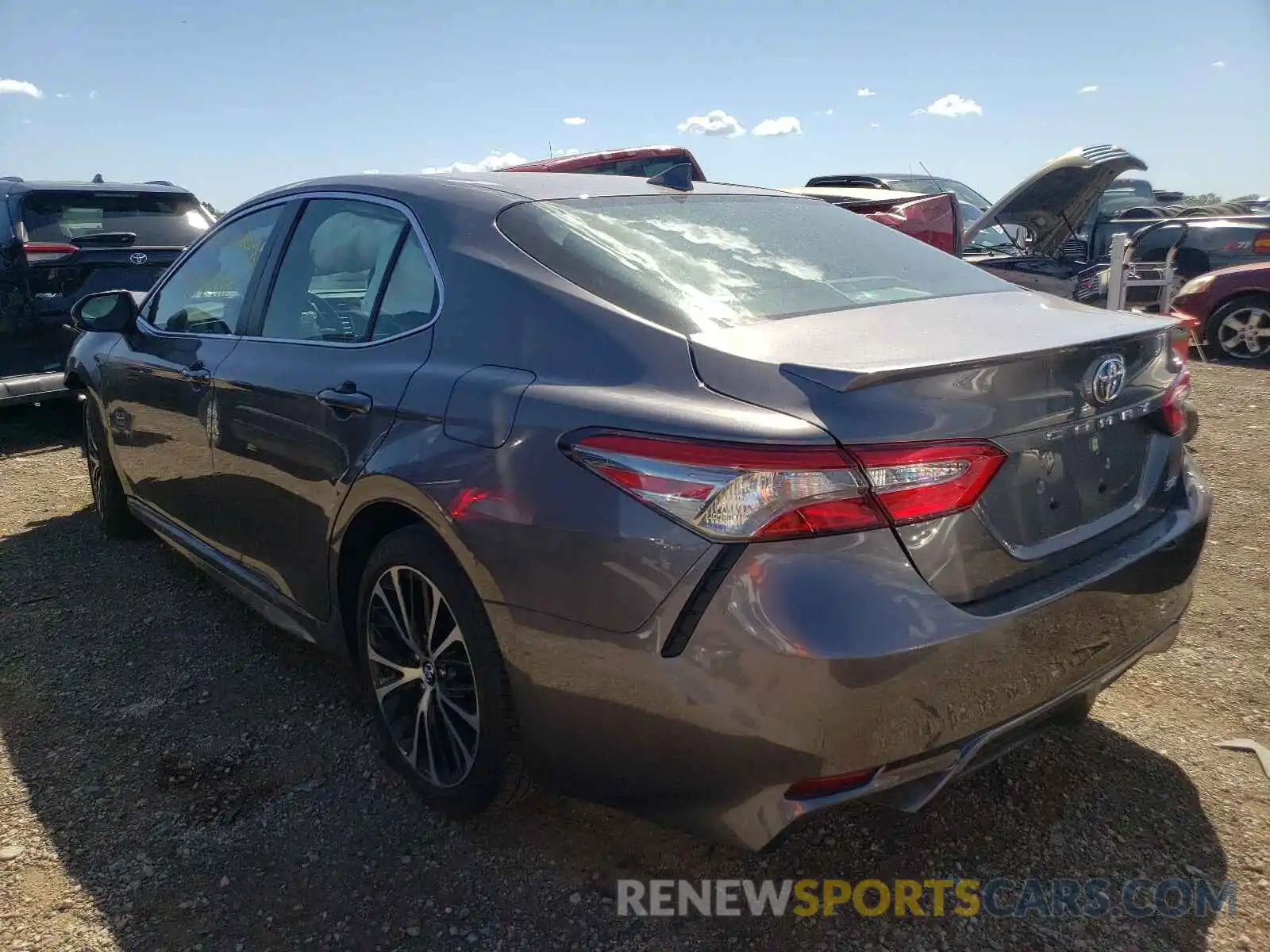 3 Photograph of a damaged car 4T1B11HK8KU215263 TOYOTA CAMRY 2019