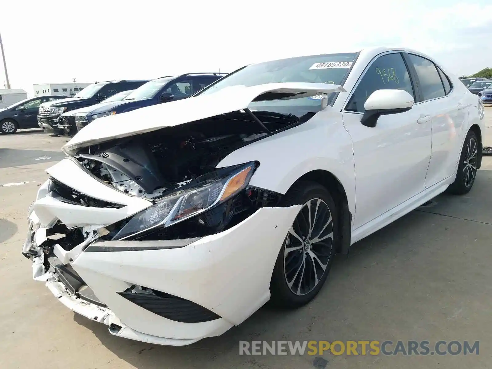 2 Photograph of a damaged car 4T1B11HK8KU215392 TOYOTA CAMRY 2019