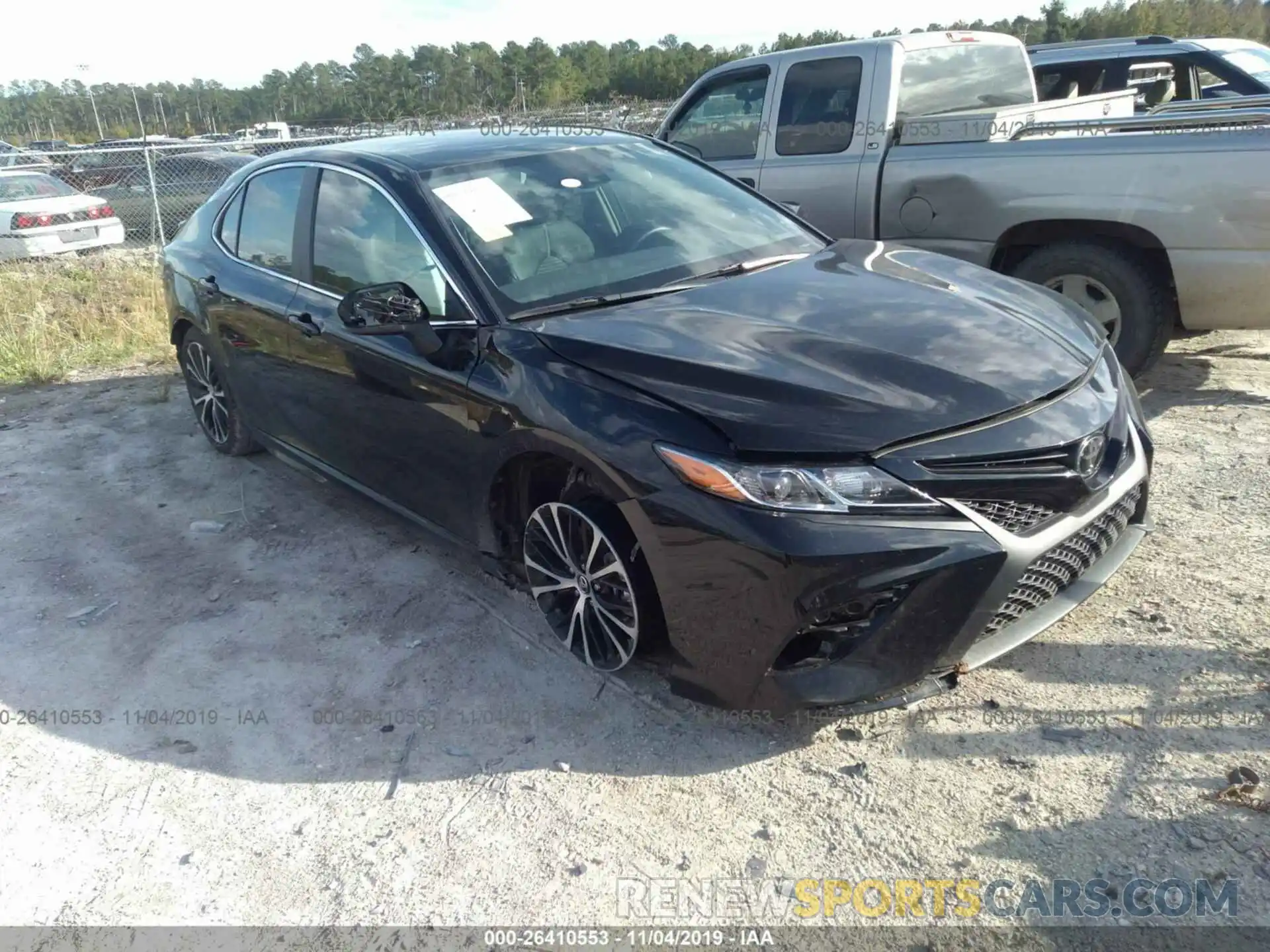 1 Photograph of a damaged car 4T1B11HK8KU217062 TOYOTA CAMRY 2019