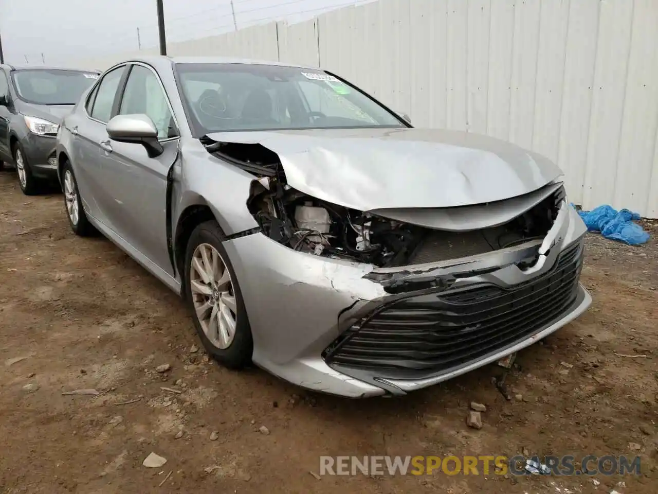 1 Photograph of a damaged car 4T1B11HK8KU217627 TOYOTA CAMRY 2019