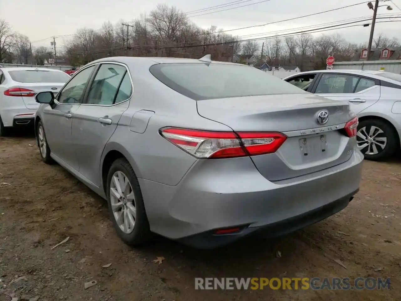 3 Photograph of a damaged car 4T1B11HK8KU217627 TOYOTA CAMRY 2019