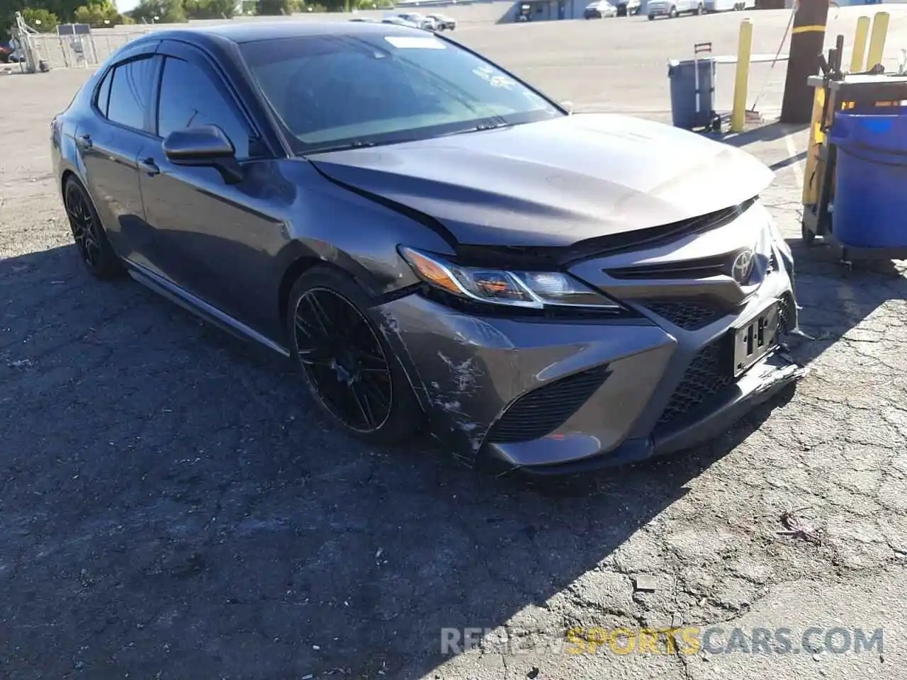 1 Photograph of a damaged car 4T1B11HK8KU219099 TOYOTA CAMRY 2019