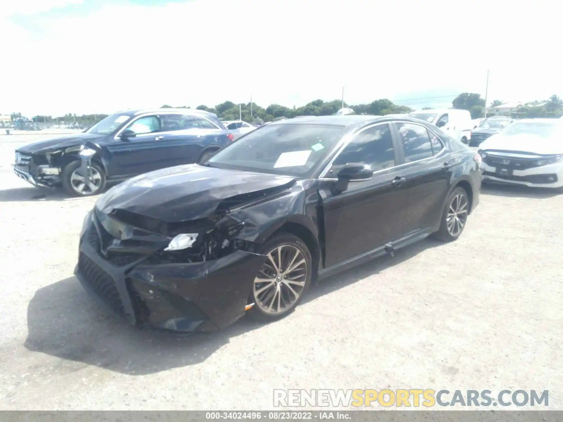 2 Photograph of a damaged car 4T1B11HK8KU220494 TOYOTA CAMRY 2019