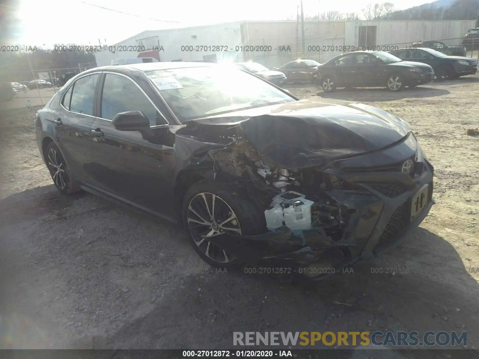 1 Photograph of a damaged car 4T1B11HK8KU222293 TOYOTA CAMRY 2019