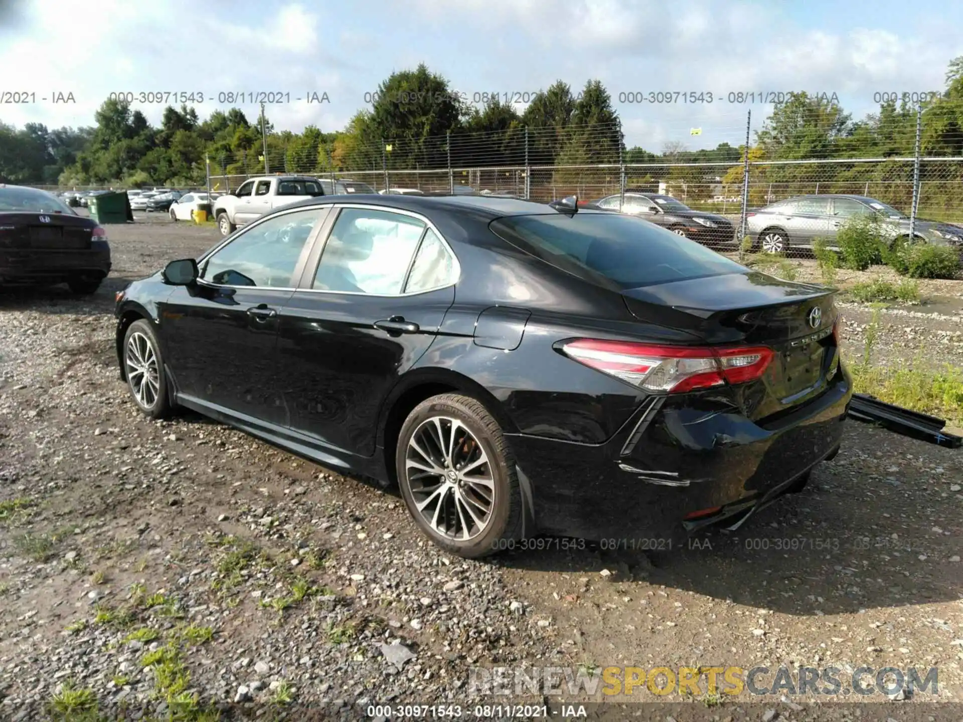 3 Photograph of a damaged car 4T1B11HK8KU222357 TOYOTA CAMRY 2019