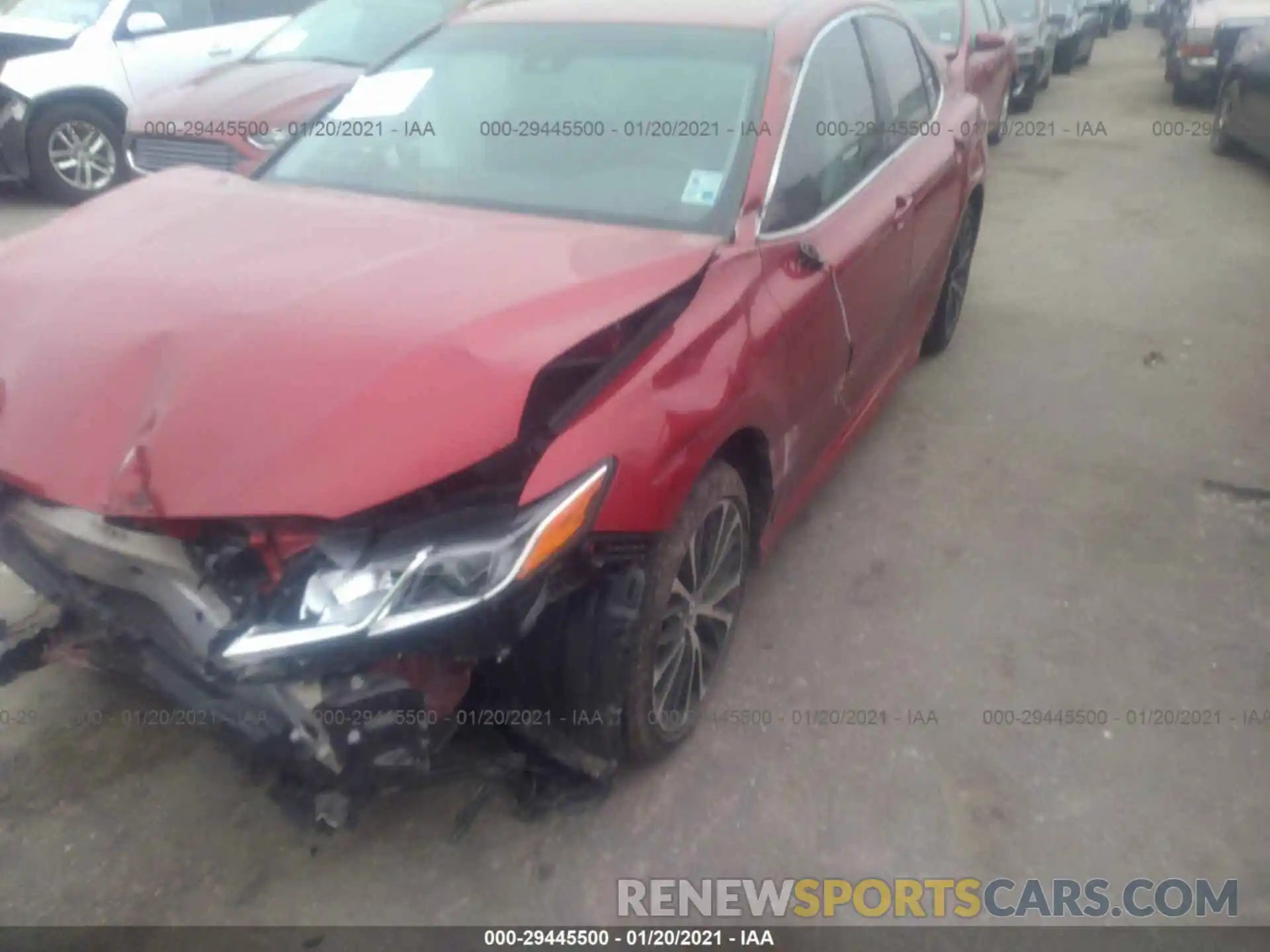 2 Photograph of a damaged car 4T1B11HK8KU222570 TOYOTA CAMRY 2019